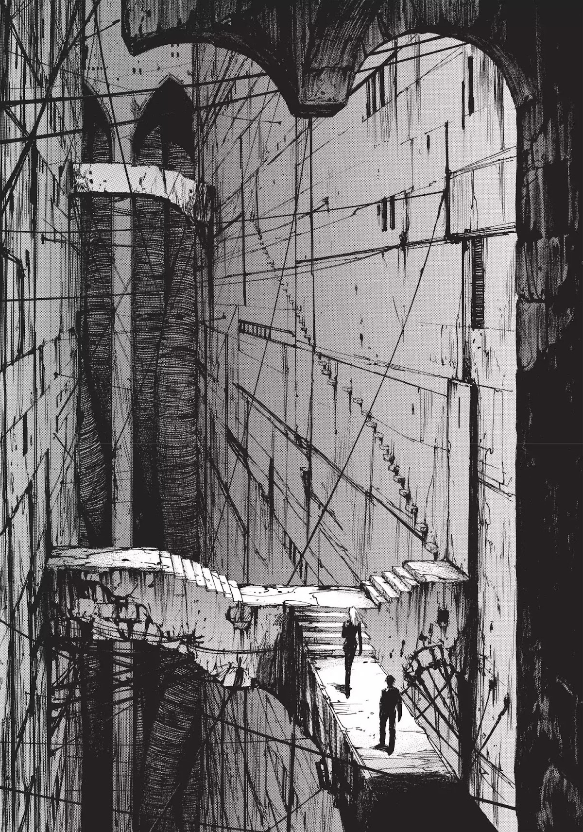 Blame! Chapter 13 page 2 - Chapter 13: Vol.2 LOG.13: Electro-Fishers