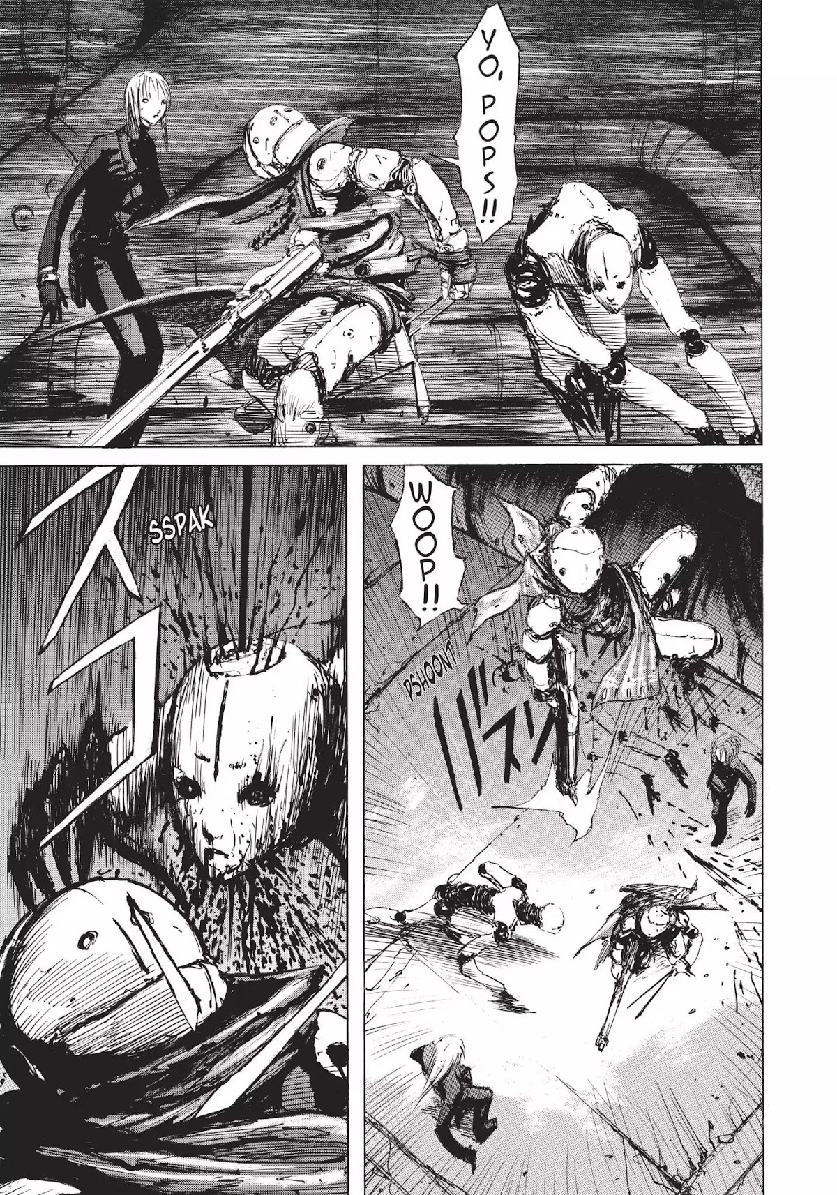 Blame! Chapter 13 page 27 - Chapter 13: Vol.2 LOG.13: Electro-Fishers