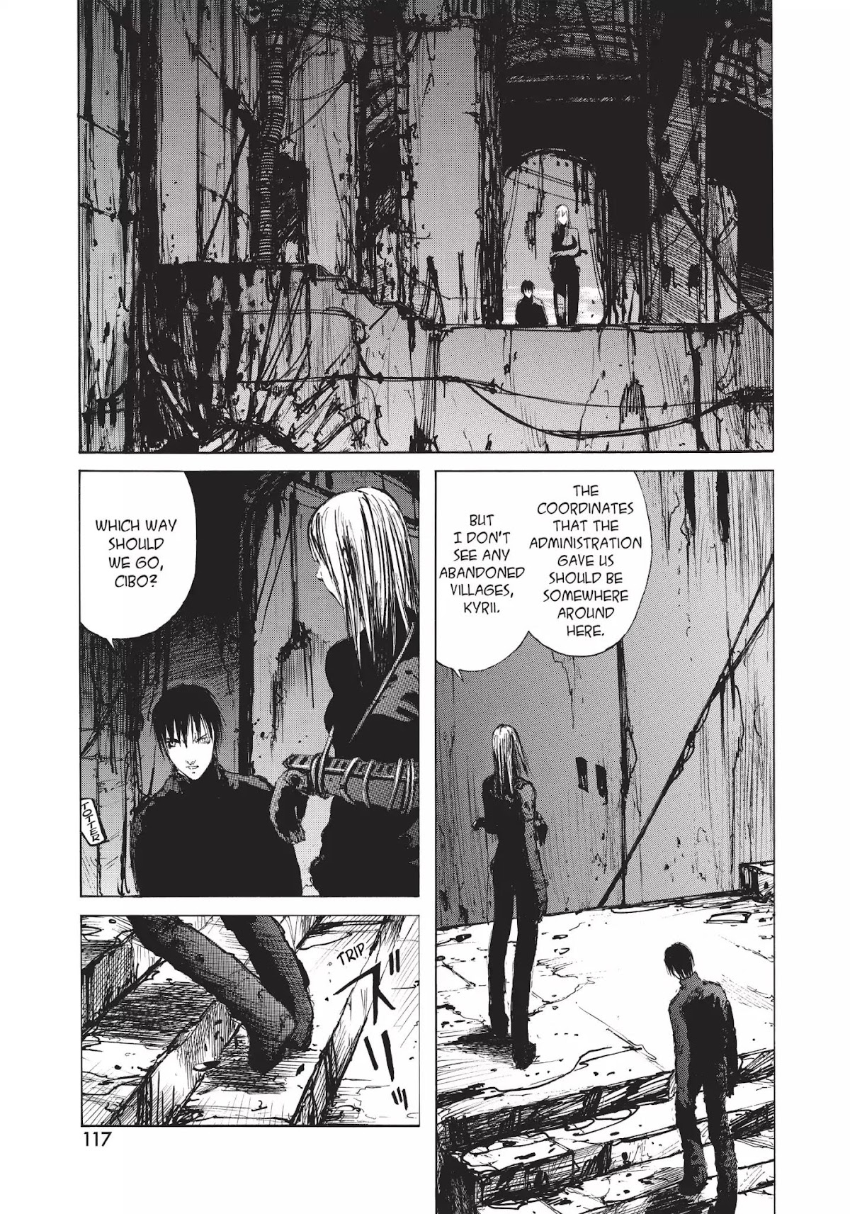Blame! Chapter 13 page 3 - Chapter 13: Vol.2 LOG.13: Electro-Fishers