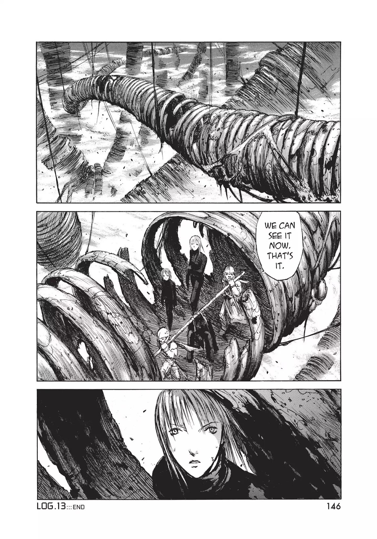 Blame! Chapter 13 page 32 - Chapter 13: Vol.2 LOG.13: Electro-Fishers
