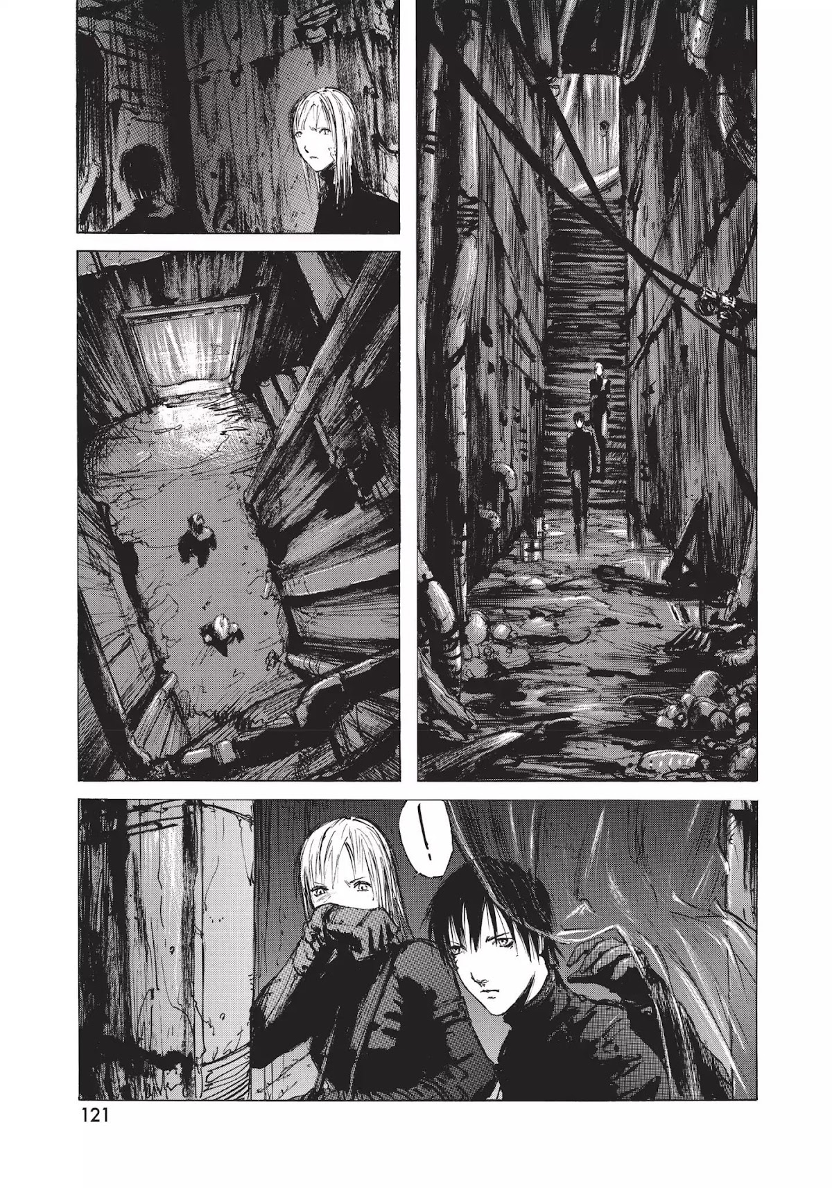 Blame! Chapter 13 page 7 - Chapter 13: Vol.2 LOG.13: Electro-Fishers