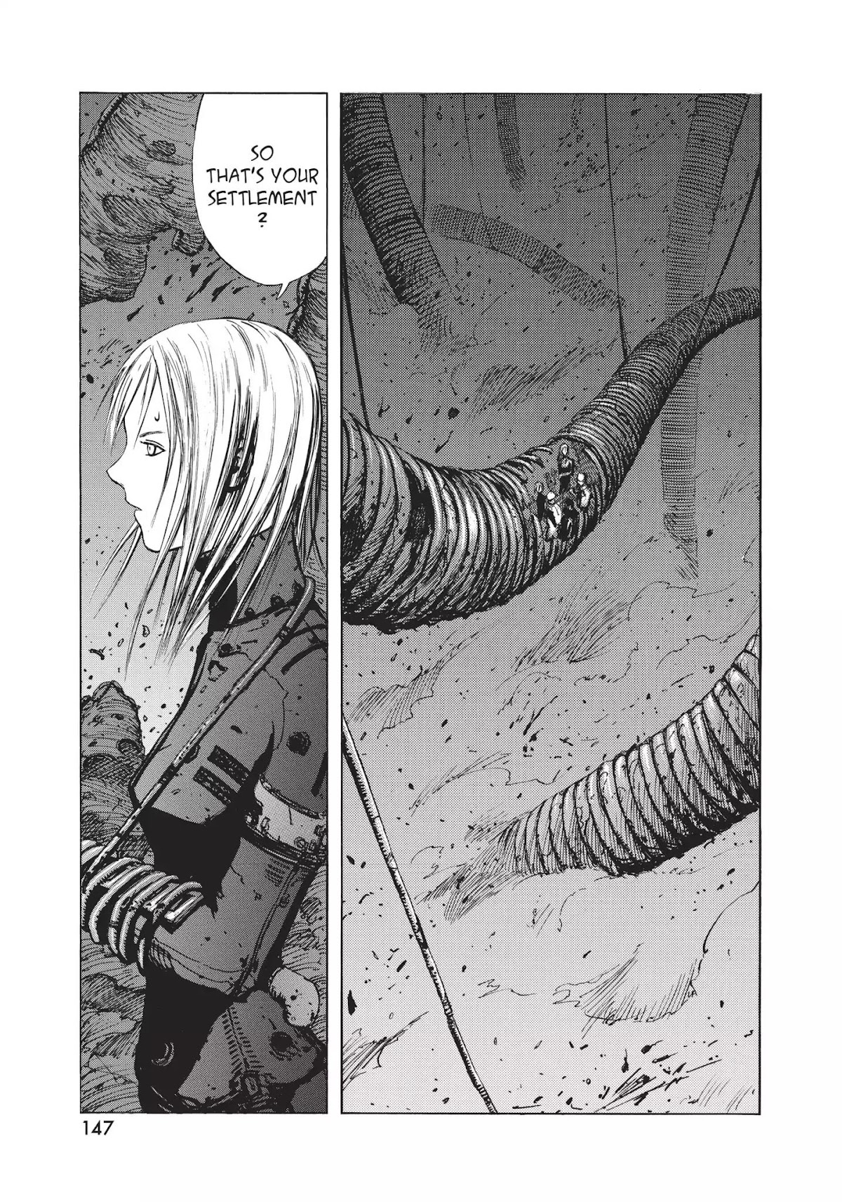Blame! Chapter 14 page 1 - Chapter 14: Vol.2 LOG.14: Planters