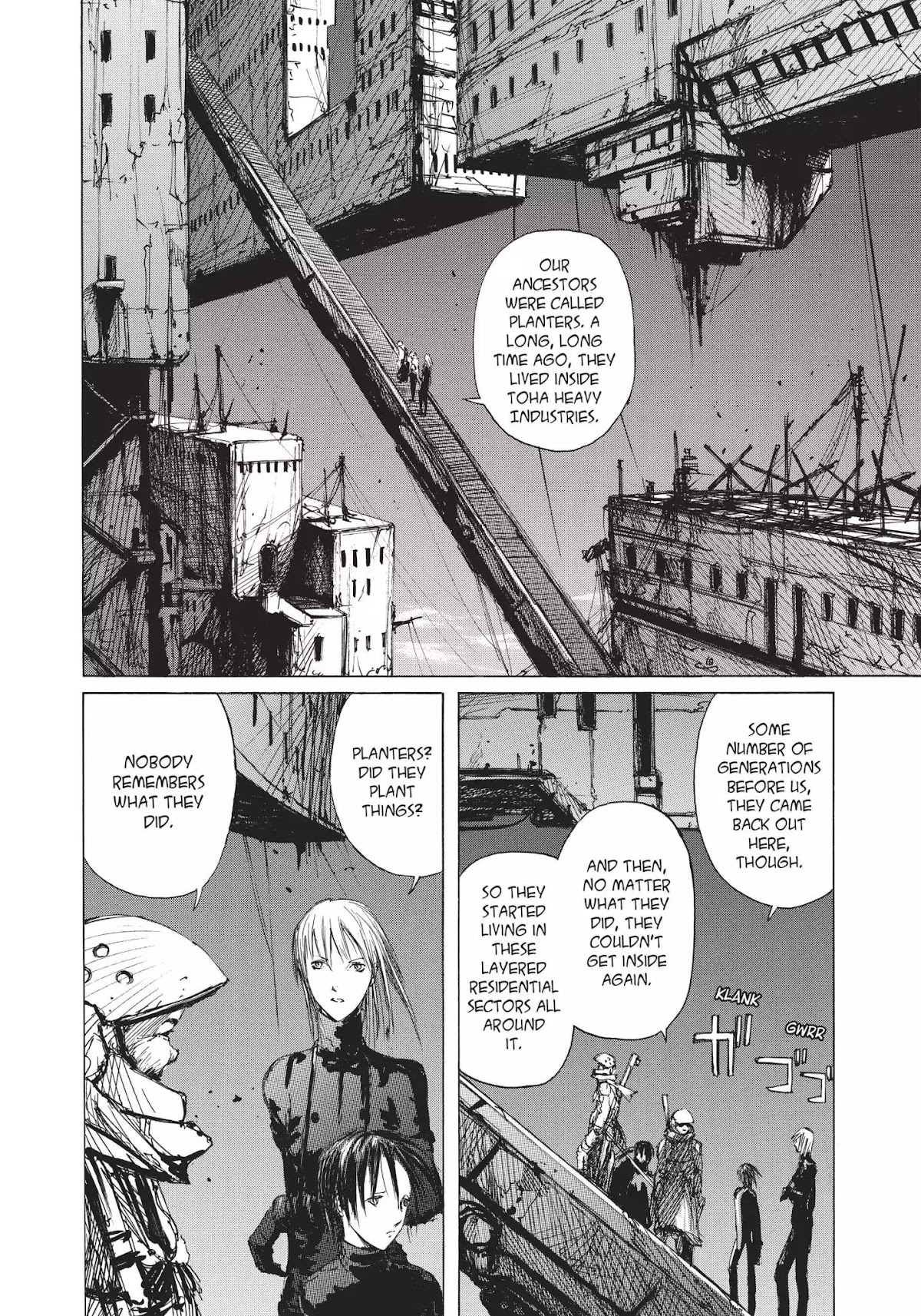 Blame! Chapter 14 page 15 - Chapter 14: Vol.2 LOG.14: Planters
