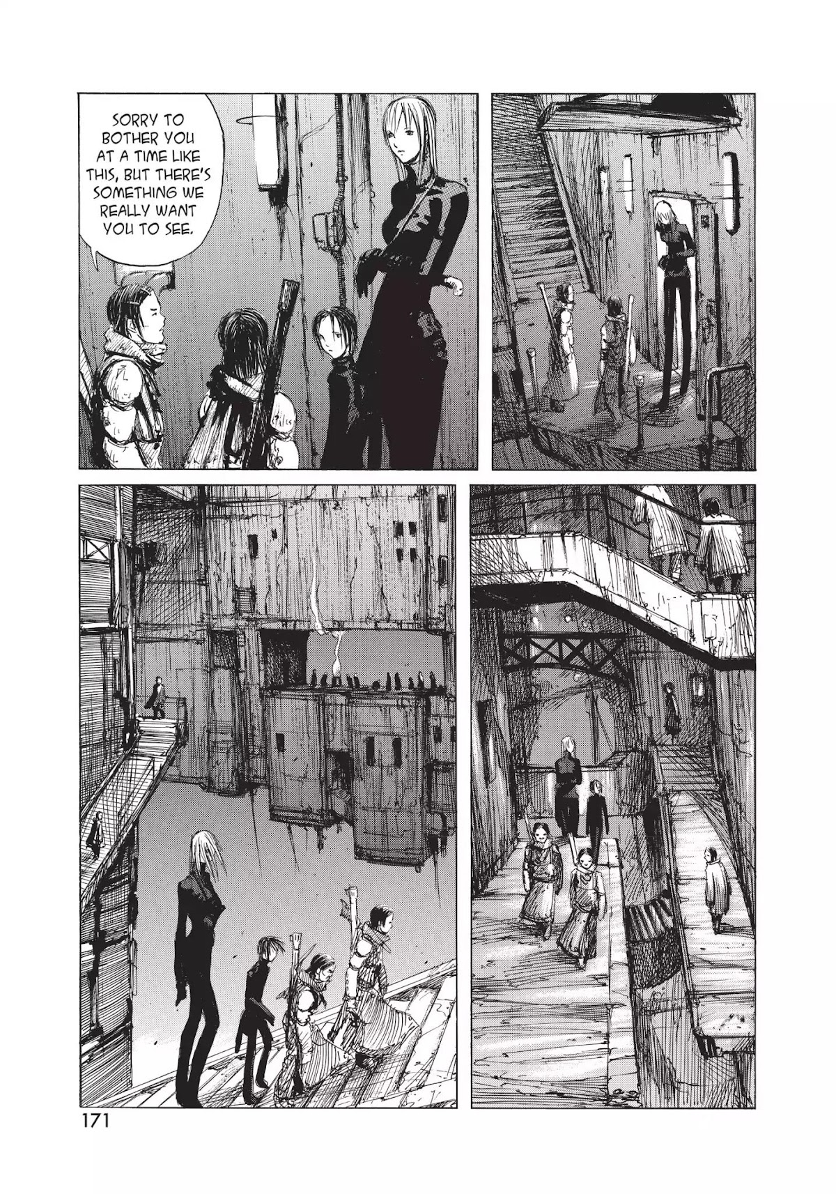 Blame! Chapter 14 page 22 - Chapter 14: Vol.2 LOG.14: Planters