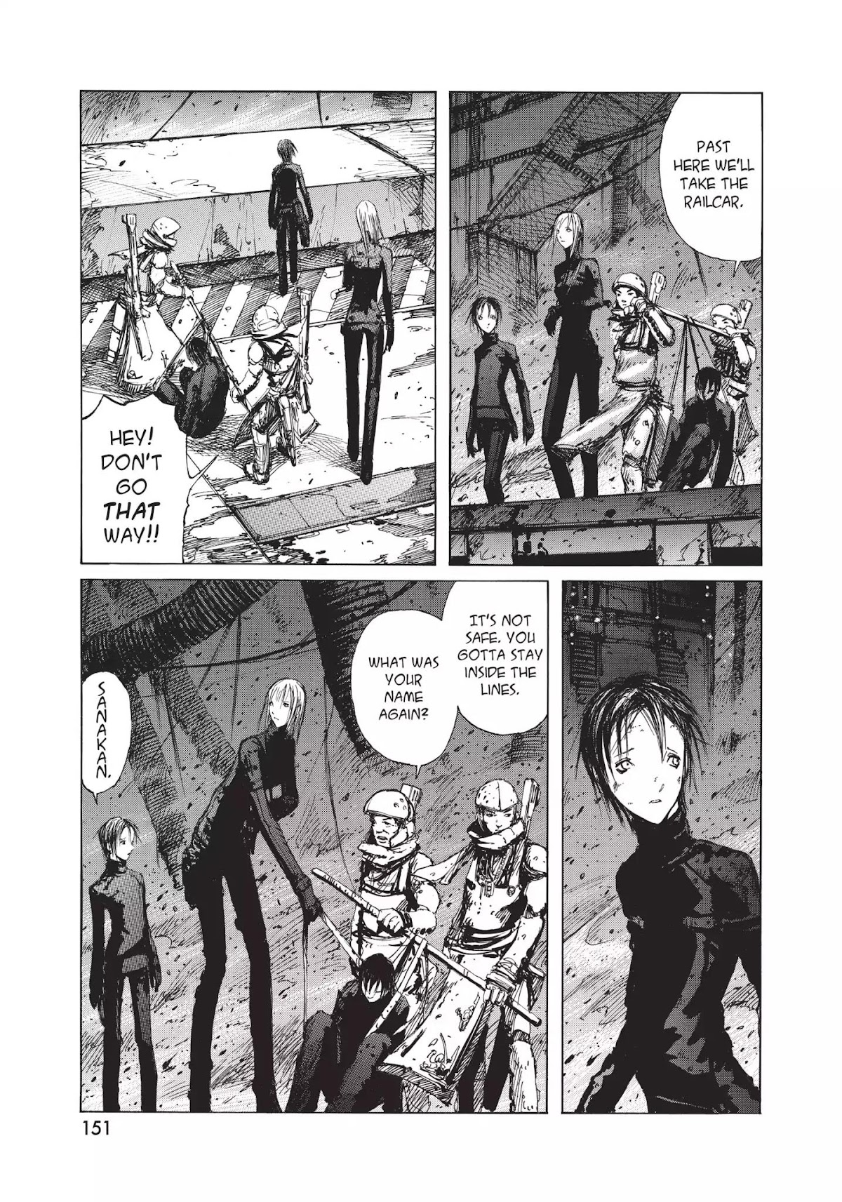 Blame! Chapter 14 page 4 - Chapter 14: Vol.2 LOG.14: Planters