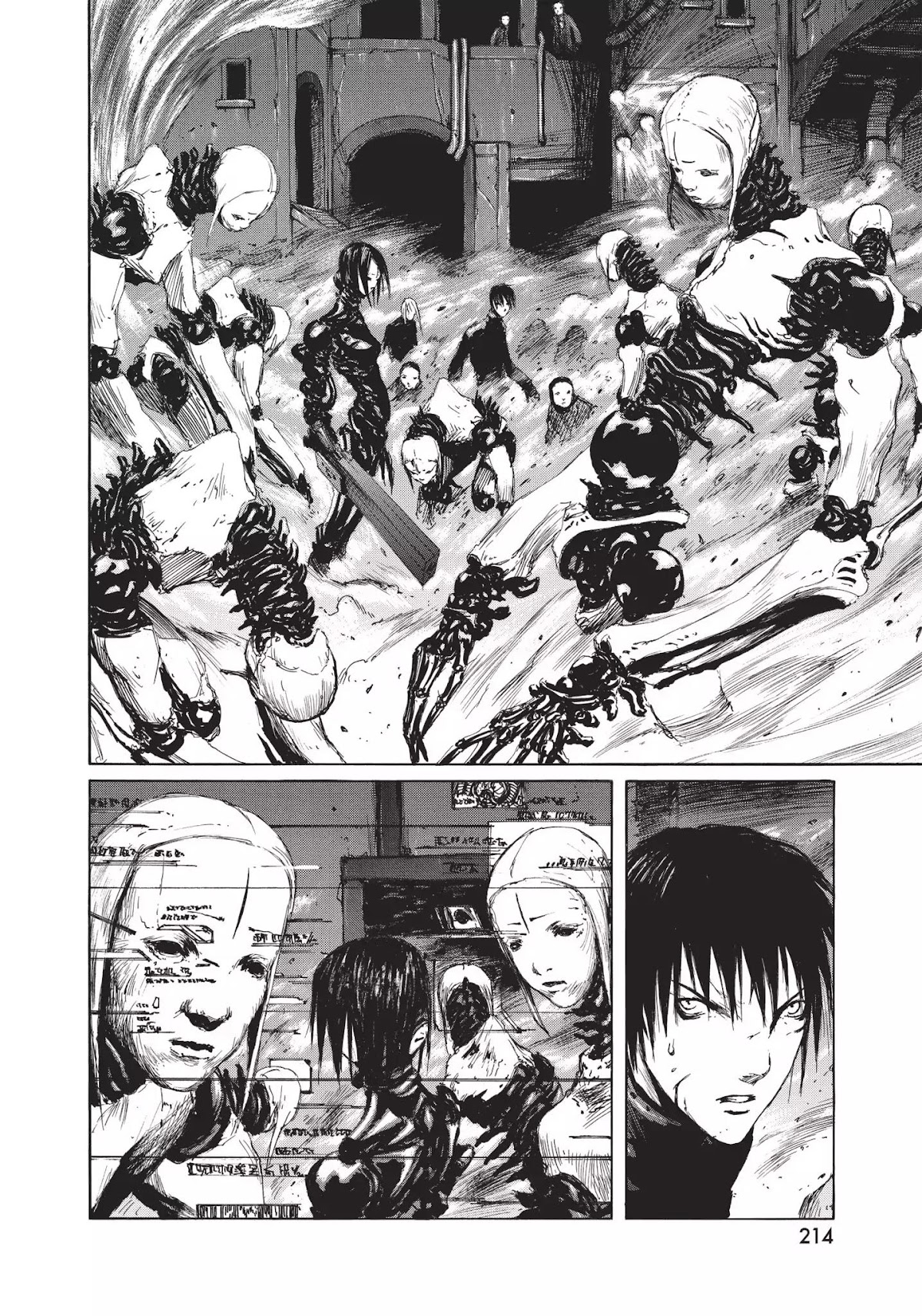 Blame! Chapter 16 page 6 - Chapter 16: Vol.2 LOG.16: The Attack