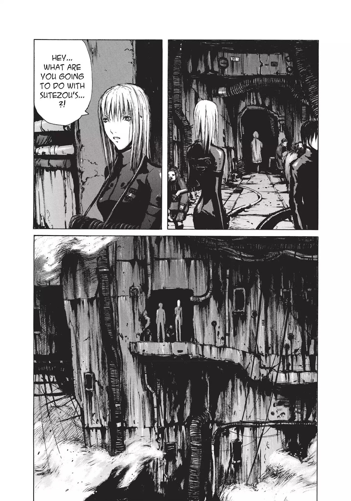 Blame! Chapter 17 page 10 - Chapter 17: Vol.2 LOG.17: Language Matrix