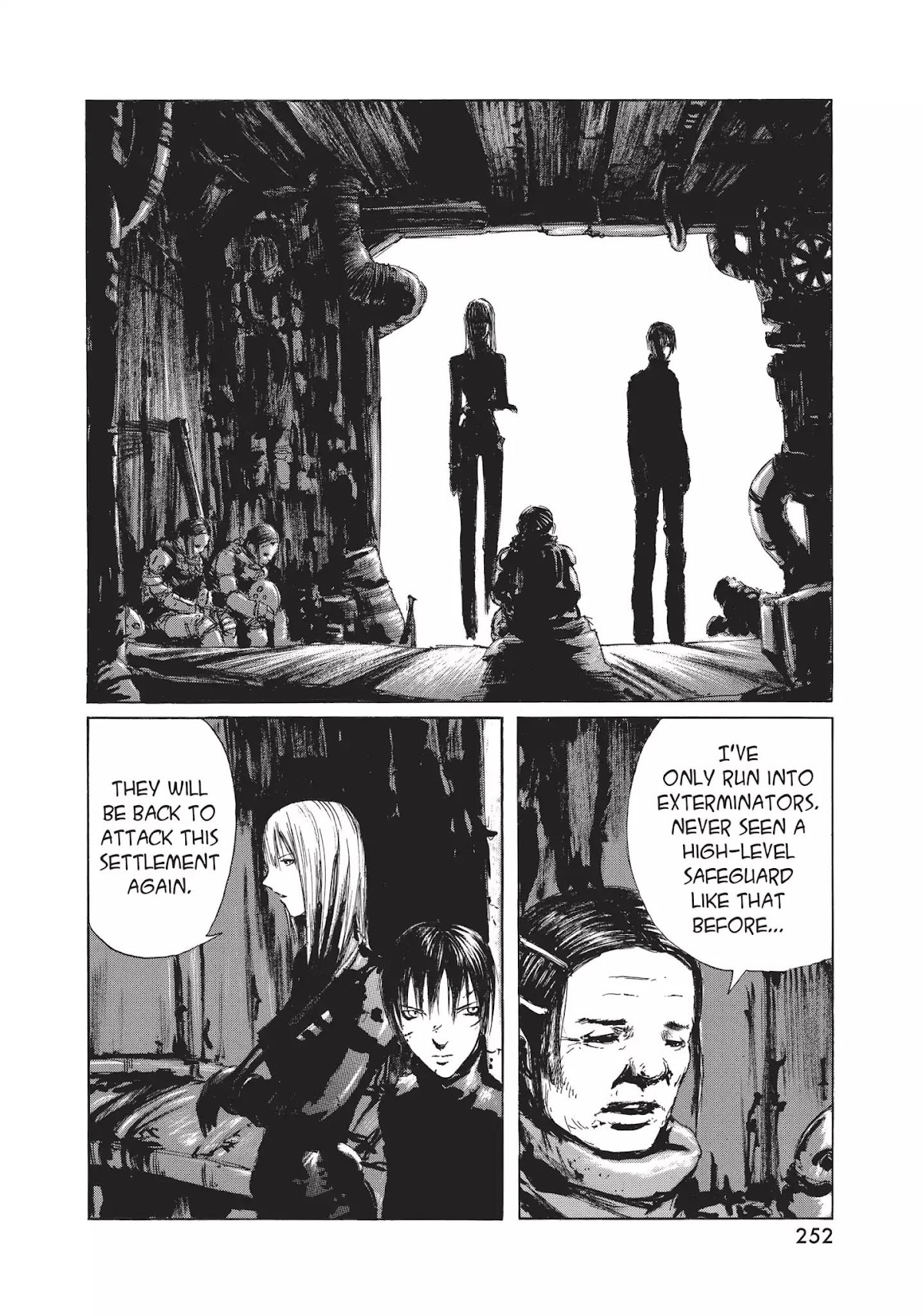 Blame! Chapter 17 page 11 - Chapter 17: Vol.2 LOG.17: Language Matrix