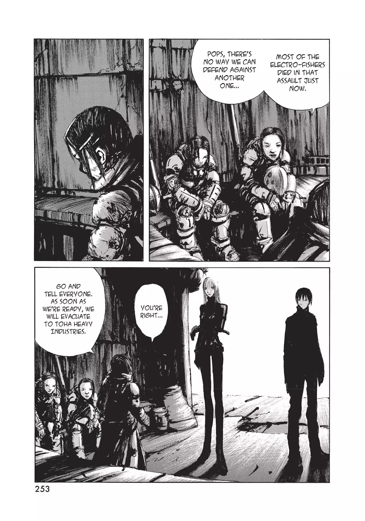 Blame! Chapter 17 page 12 - Chapter 17: Vol.2 LOG.17: Language Matrix