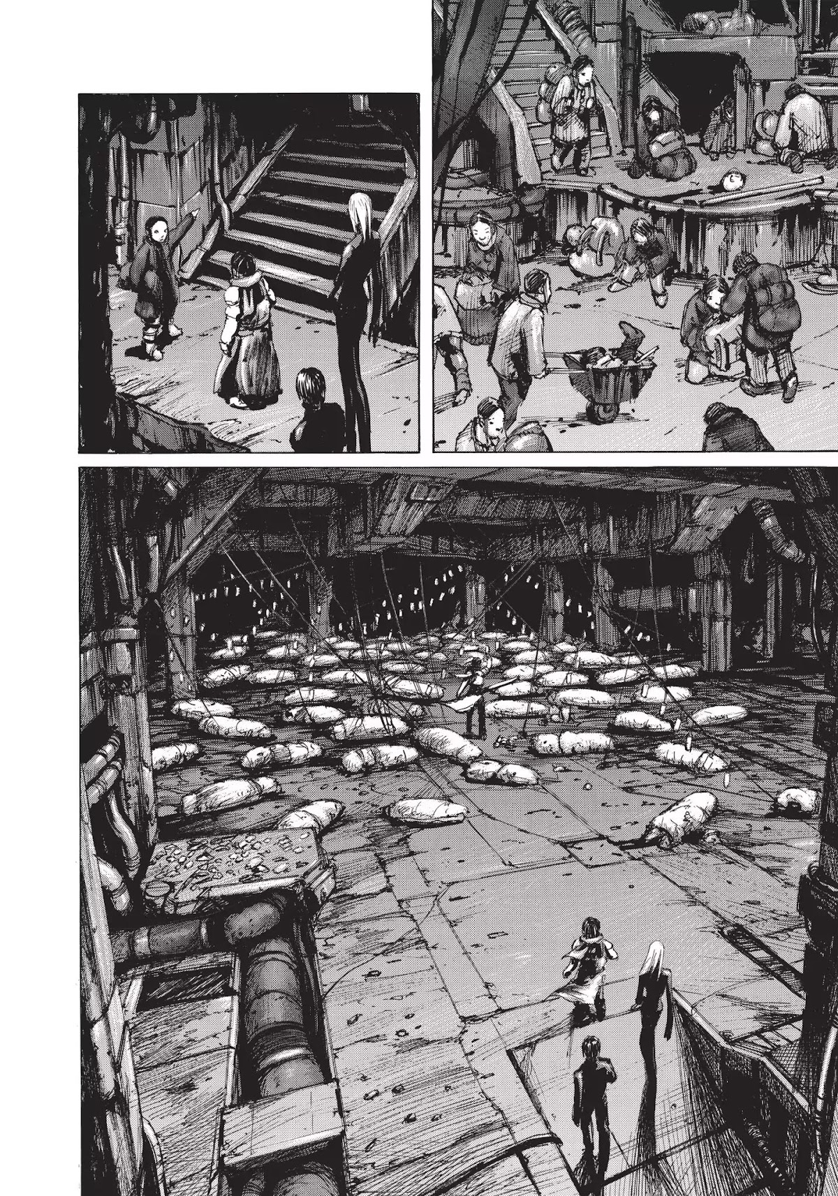 Blame! Chapter 17 page 13 - Chapter 17: Vol.2 LOG.17: Language Matrix