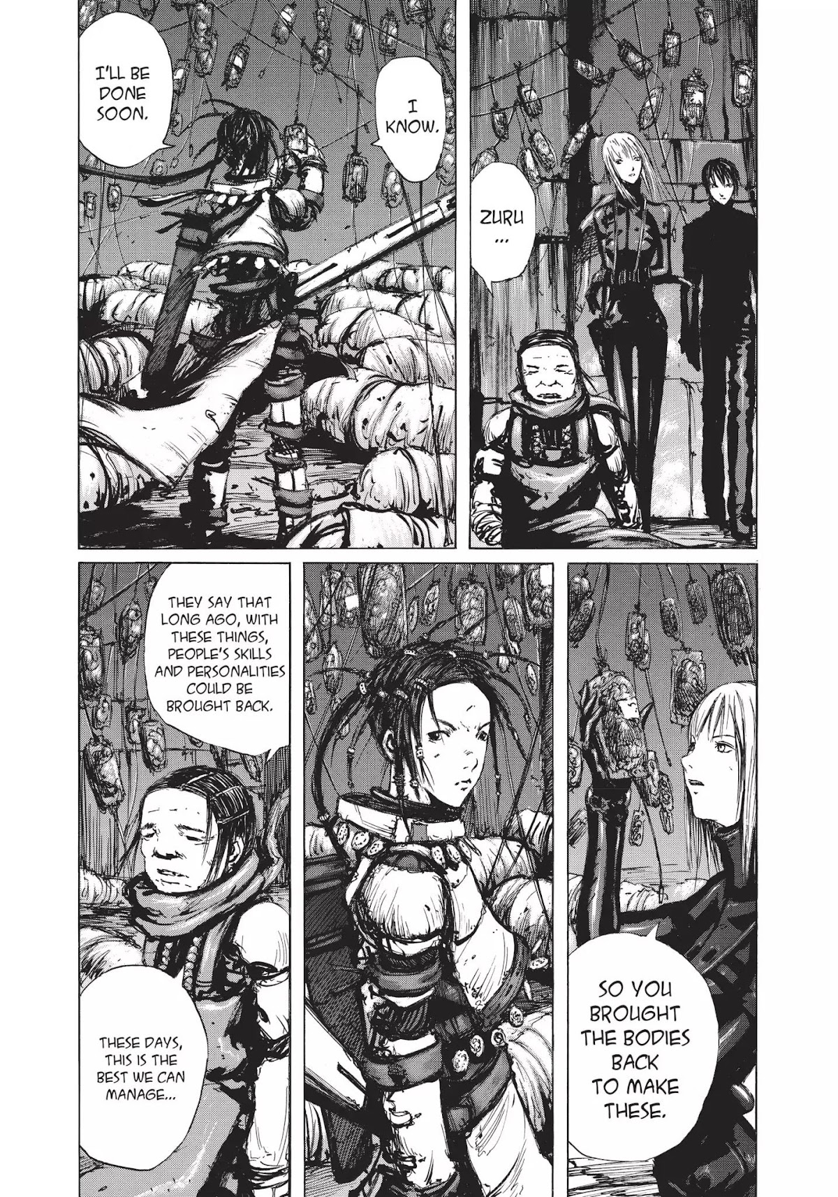 Blame! Chapter 17 page 14 - Chapter 17: Vol.2 LOG.17: Language Matrix