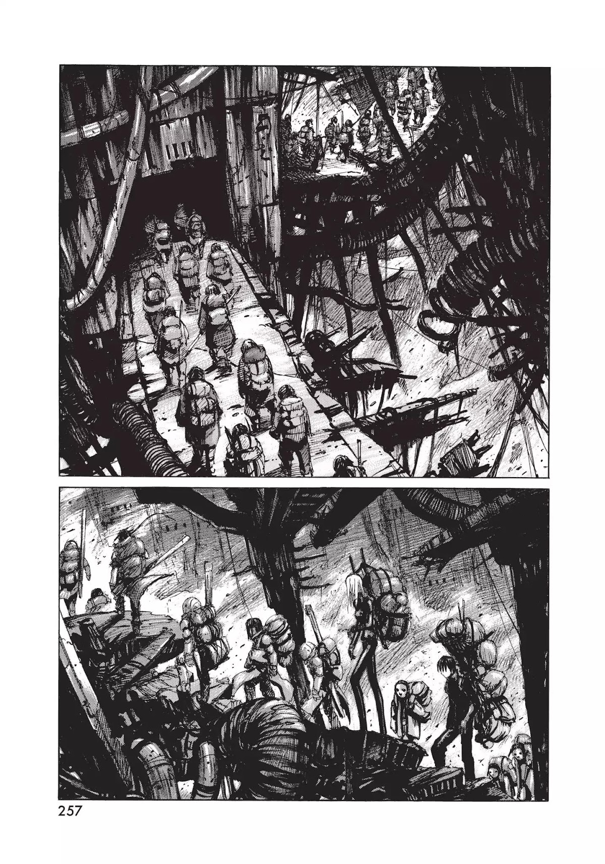 Blame! Chapter 17 page 16 - Chapter 17: Vol.2 LOG.17: Language Matrix
