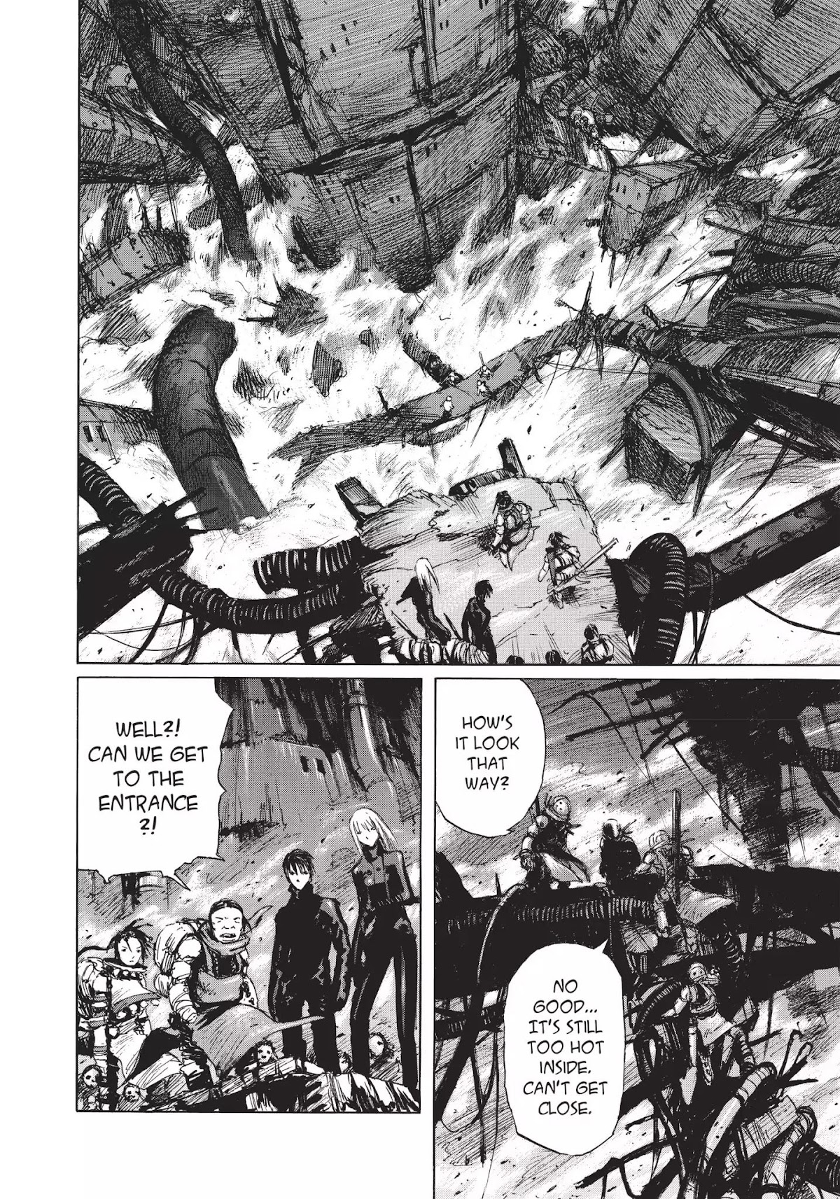 Blame! Chapter 17 page 17 - Chapter 17: Vol.2 LOG.17: Language Matrix