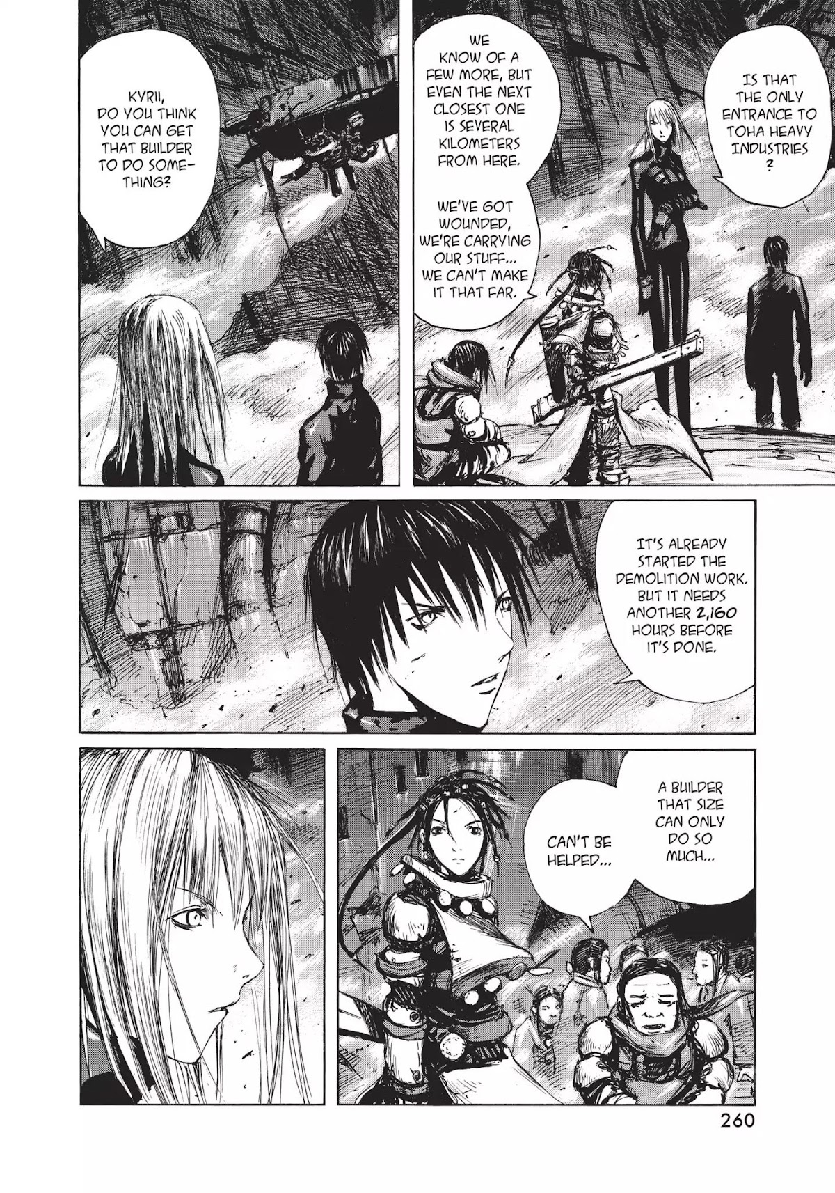 Blame! Chapter 17 page 19 - Chapter 17: Vol.2 LOG.17: Language Matrix