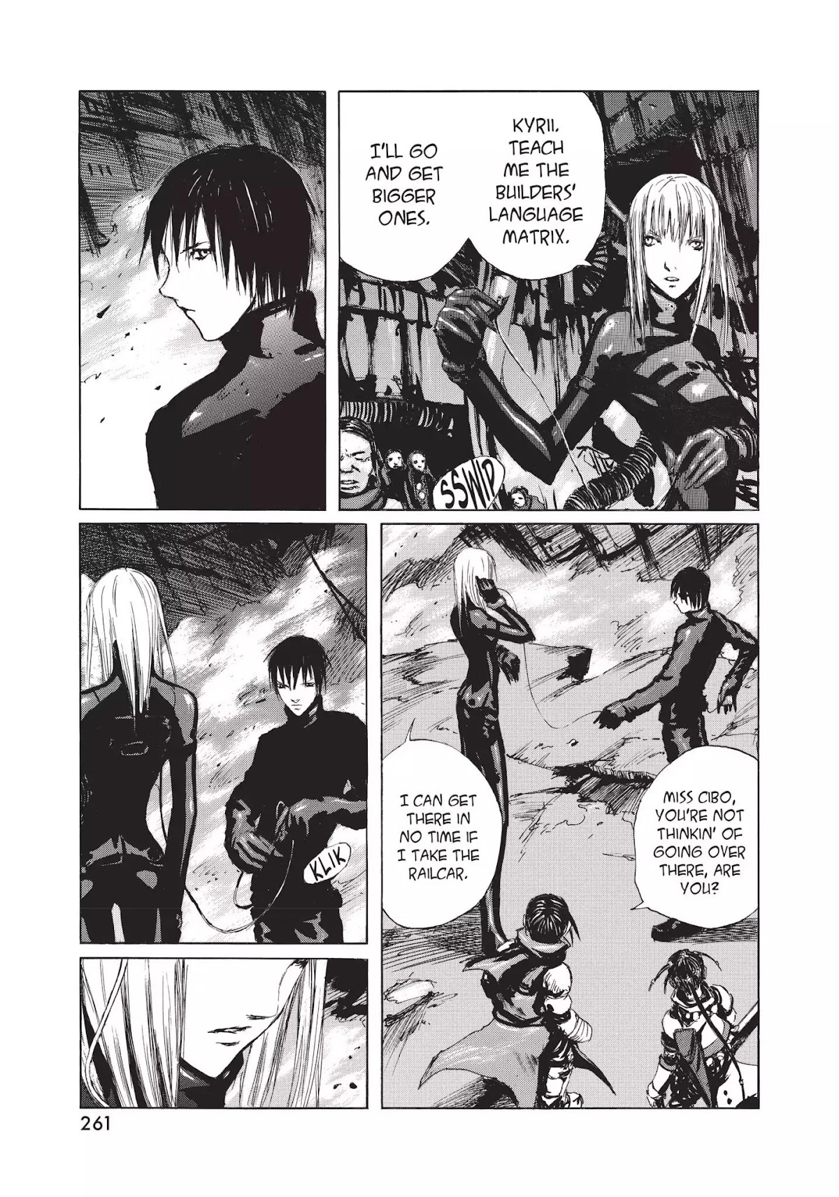 Blame! Chapter 17 page 20 - Chapter 17: Vol.2 LOG.17: Language Matrix