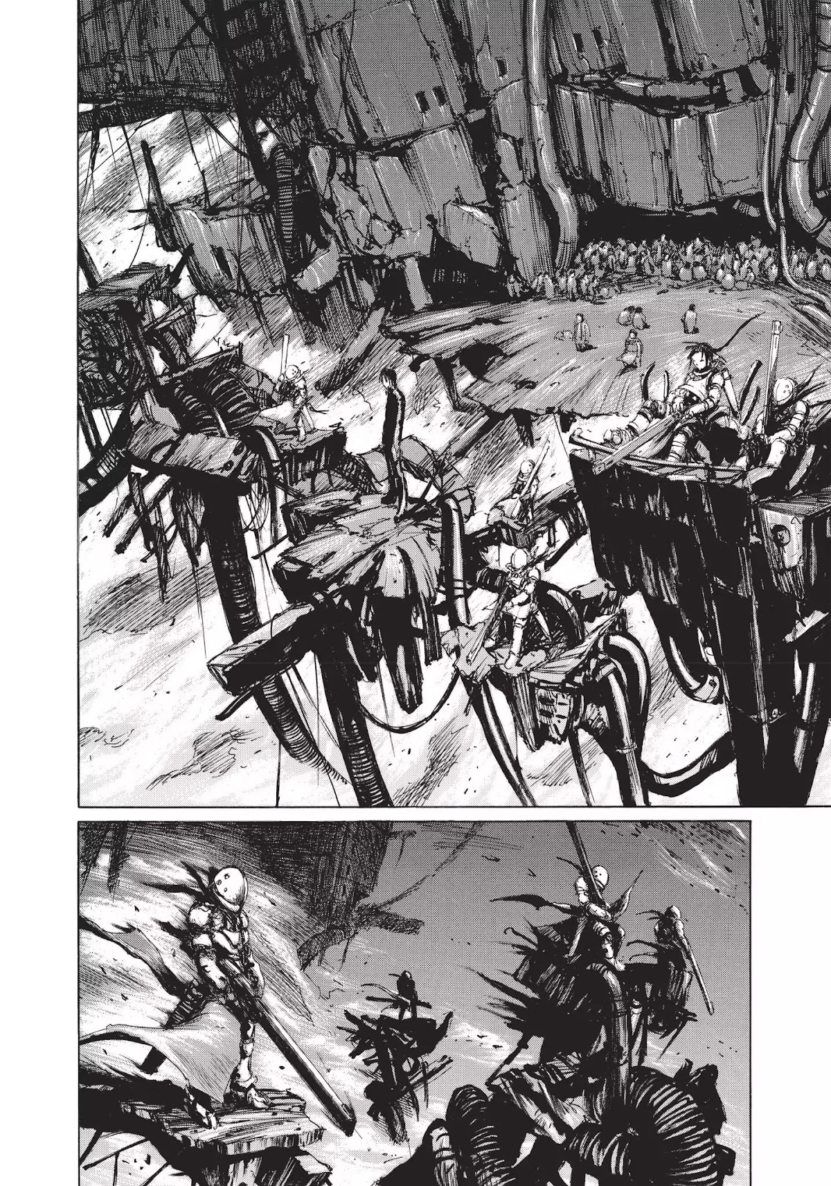 Blame! Chapter 17 page 25 - Chapter 17: Vol.2 LOG.17: Language Matrix