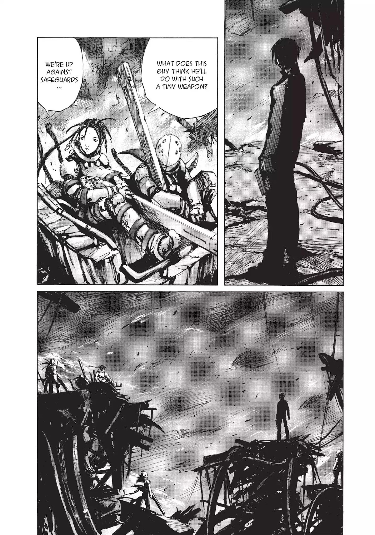 Blame! Chapter 17 page 26 - Chapter 17: Vol.2 LOG.17: Language Matrix