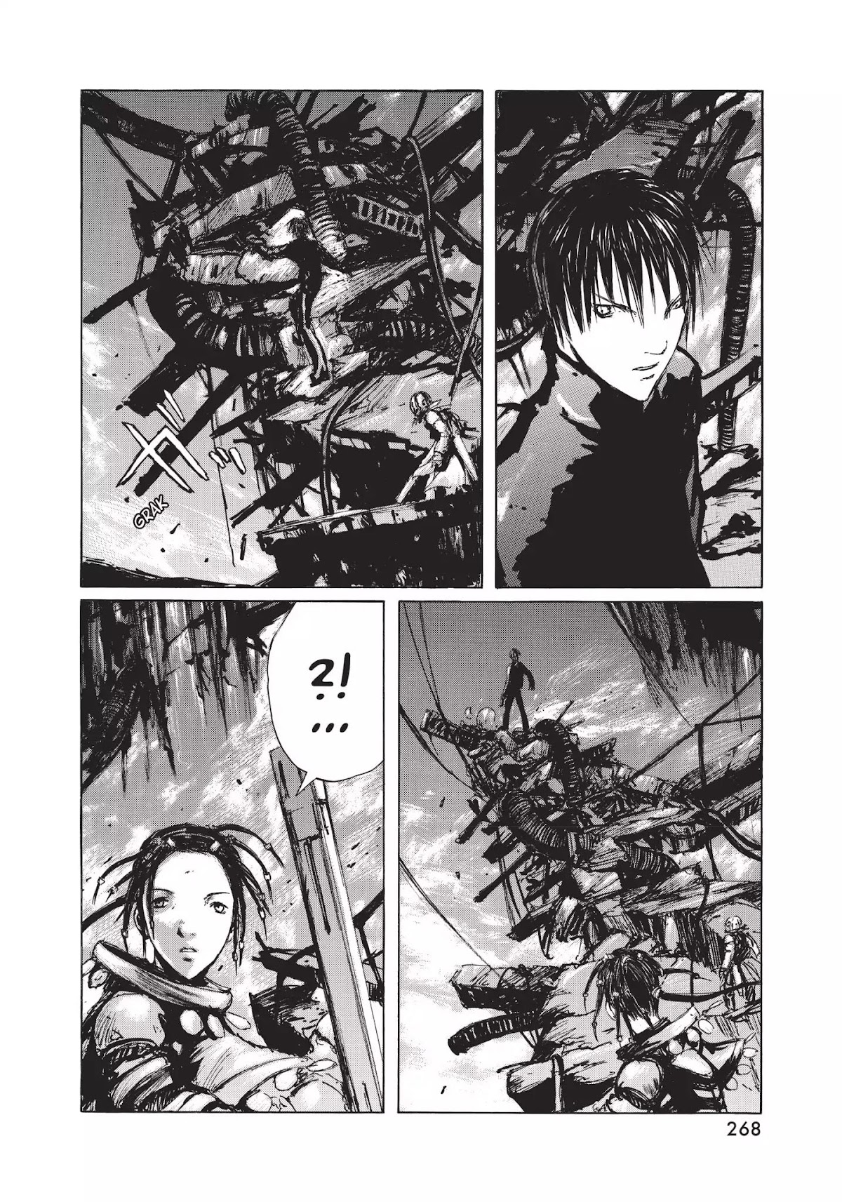Blame! Chapter 17 page 27 - Chapter 17: Vol.2 LOG.17: Language Matrix