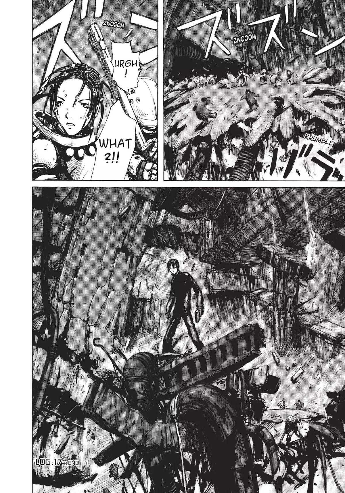 Blame! Chapter 17 page 29 - Chapter 17: Vol.2 LOG.17: Language Matrix