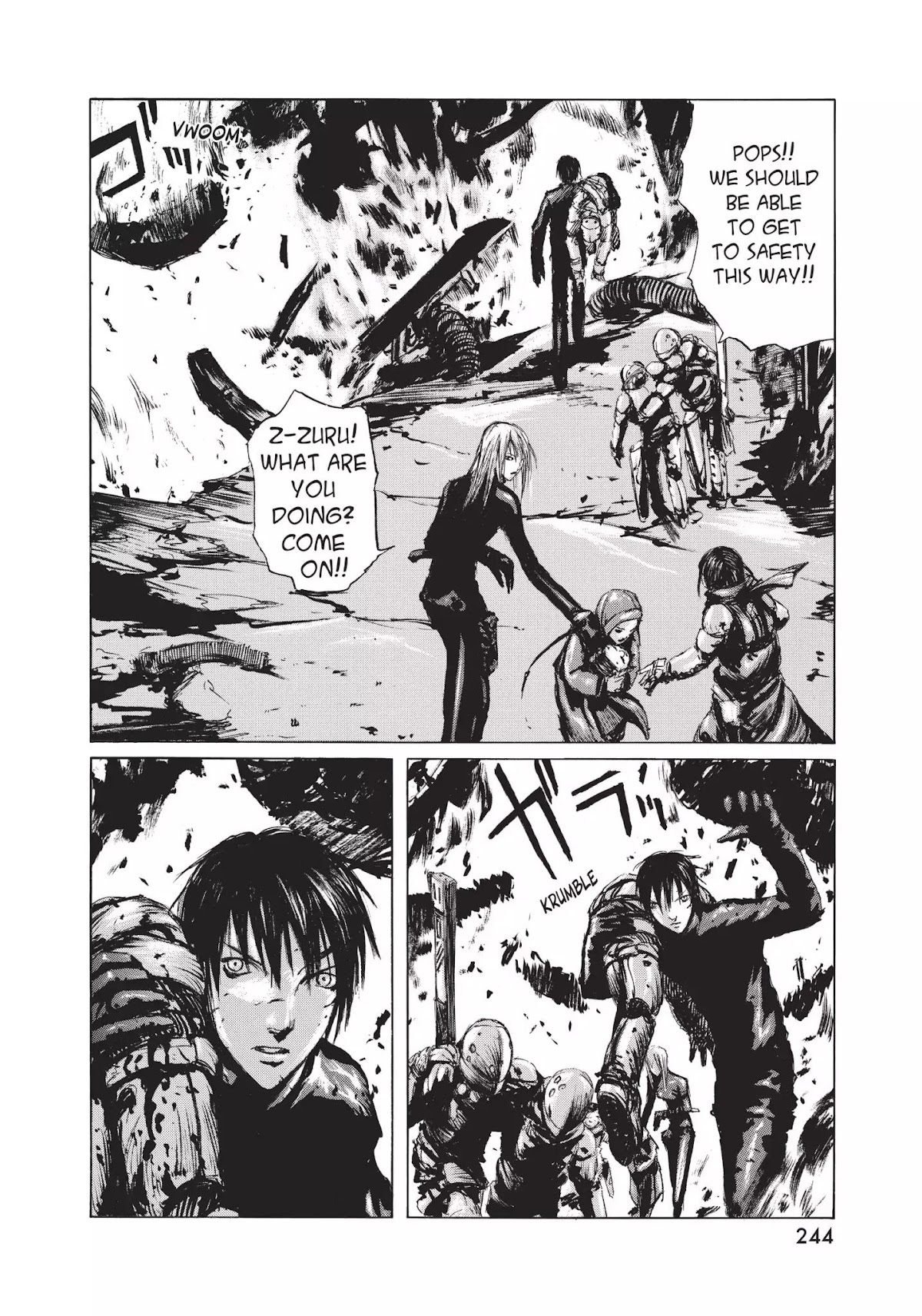 Blame! Chapter 17 page 3 - Chapter 17: Vol.2 LOG.17: Language Matrix