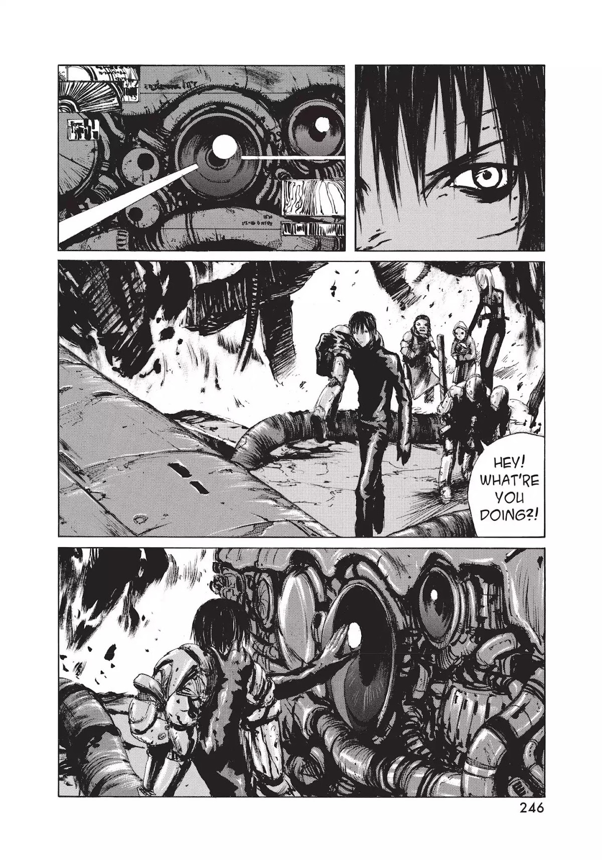 Blame! Chapter 17 page 5 - Chapter 17: Vol.2 LOG.17: Language Matrix