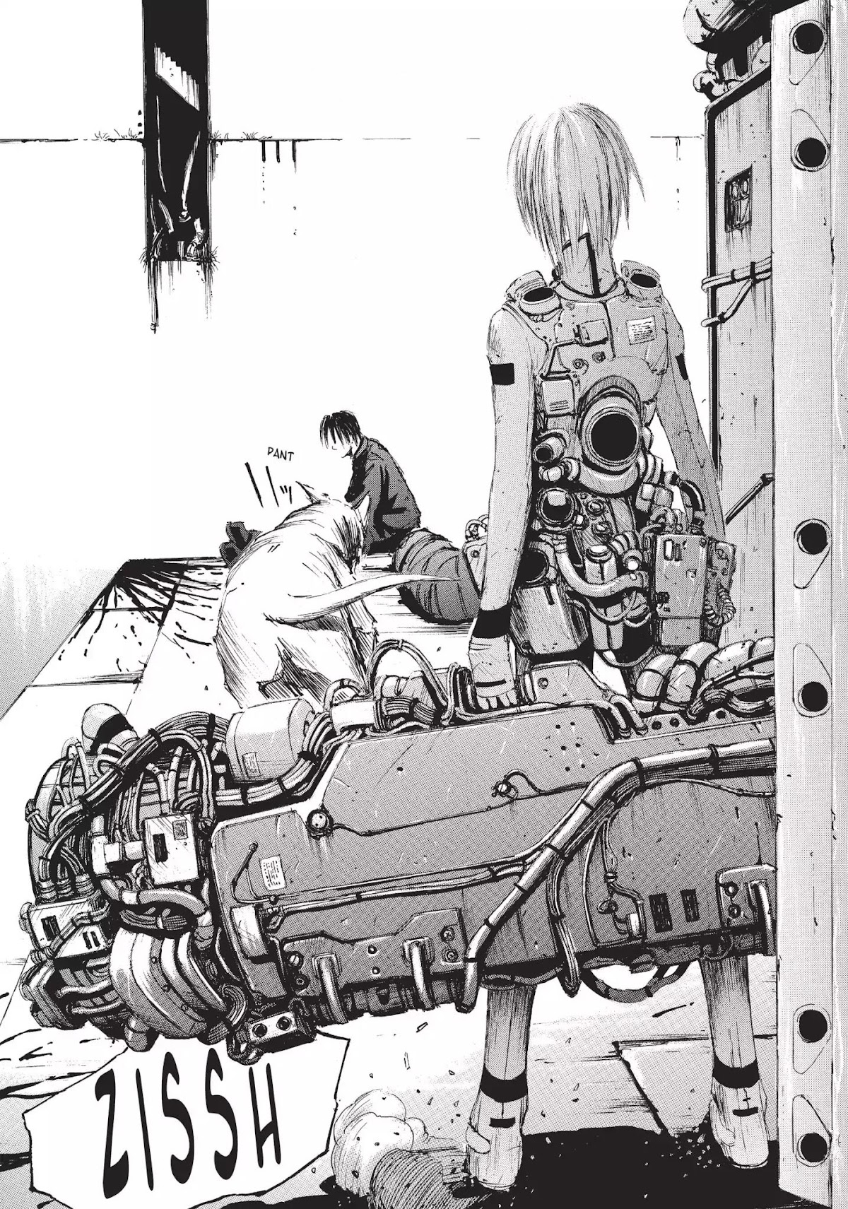 Blame! Chapter 2 page 10 - Chapter 2: Vol.1 LOG.2: The Memory of Land