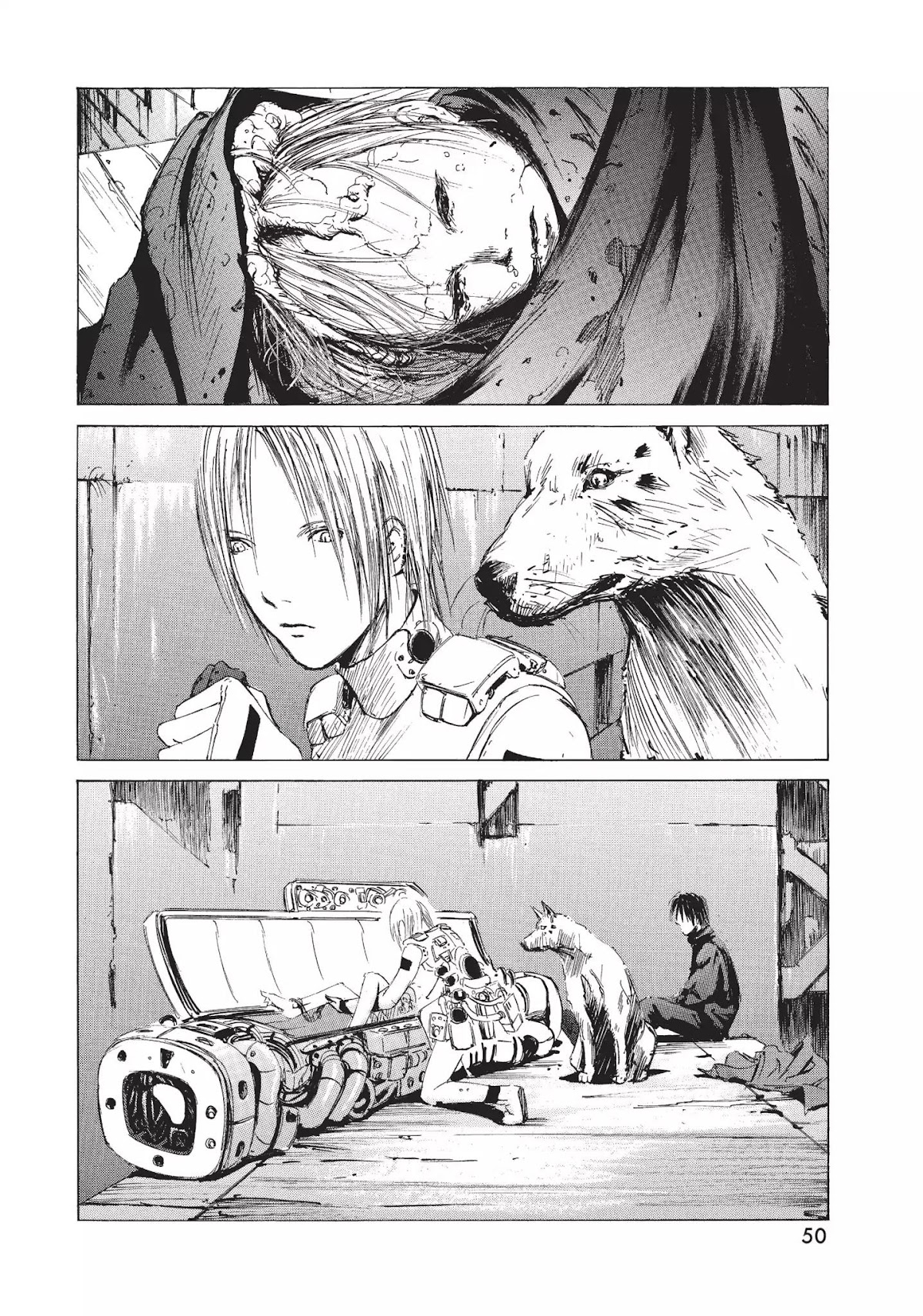 Blame! Chapter 2 page 13 - Chapter 2: Vol.1 LOG.2: The Memory of Land