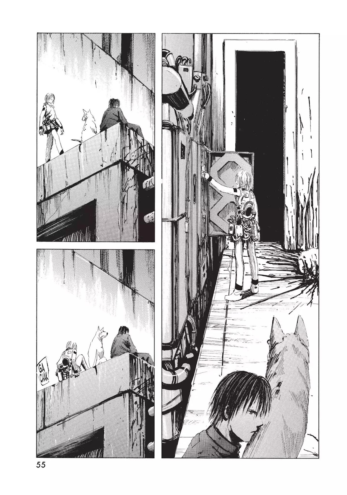 Blame! Chapter 2 page 18 - Chapter 2: Vol.1 LOG.2: The Memory of Land
