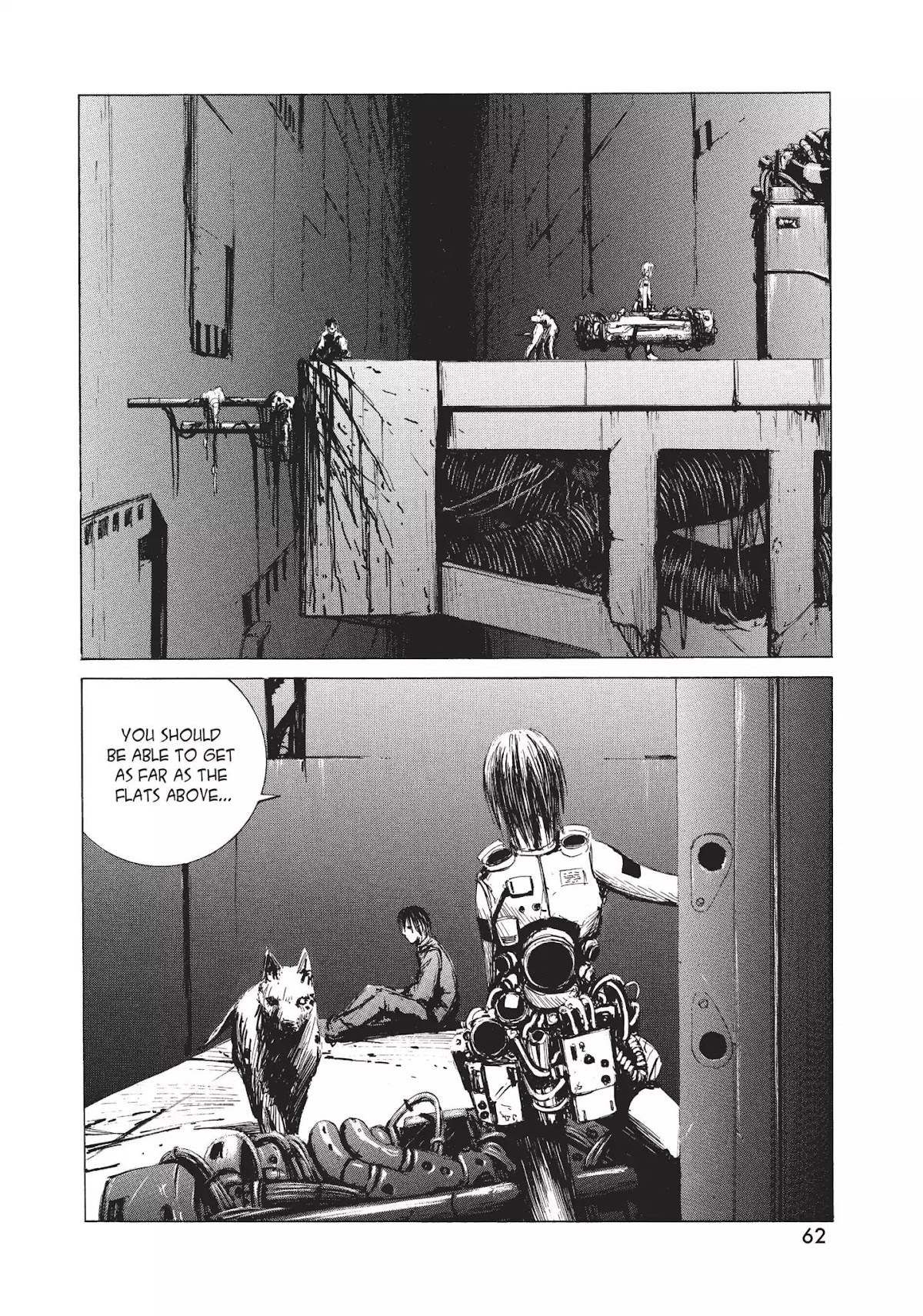 Blame! Chapter 2 page 25 - Chapter 2: Vol.1 LOG.2: The Memory of Land
