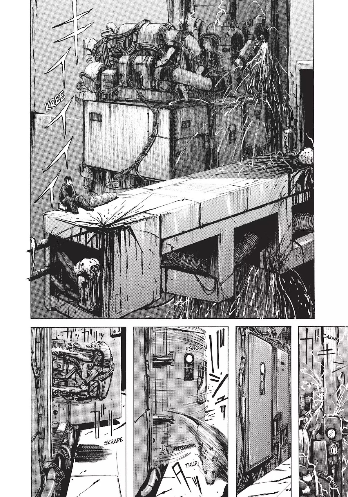 Blame! Chapter 2 page 9 - Chapter 2: Vol.1 LOG.2: The Memory of Land