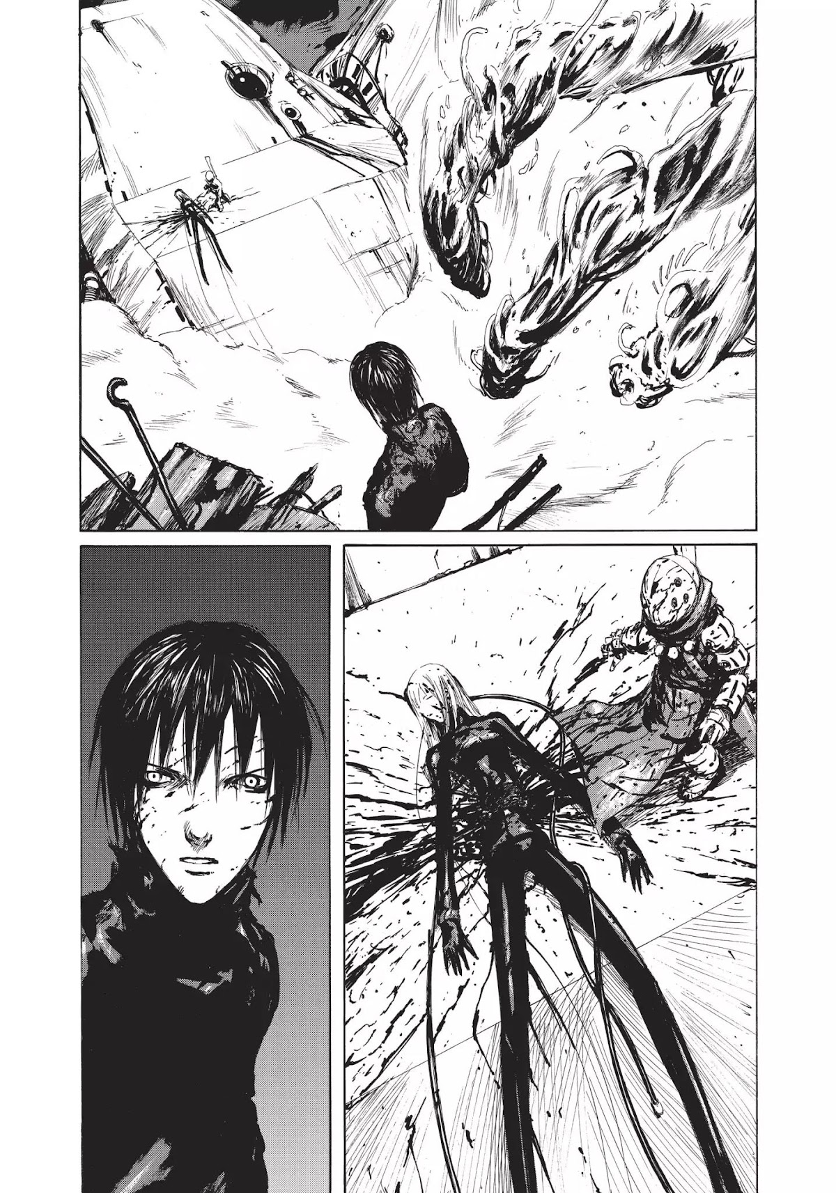 Blame! Chapter 20 page 1 - Chapter 20: Vol.2 LOG.20: Restriction Lifted