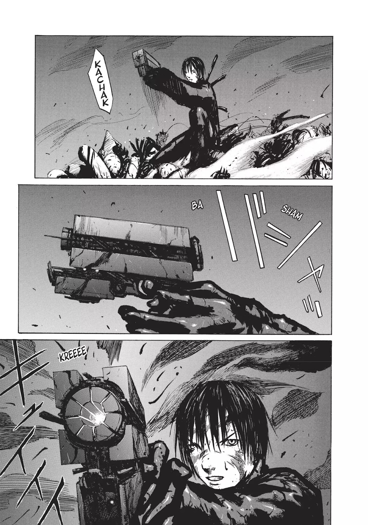 Blame! Chapter 20 page 19 - Chapter 20: Vol.2 LOG.20: Restriction Lifted
