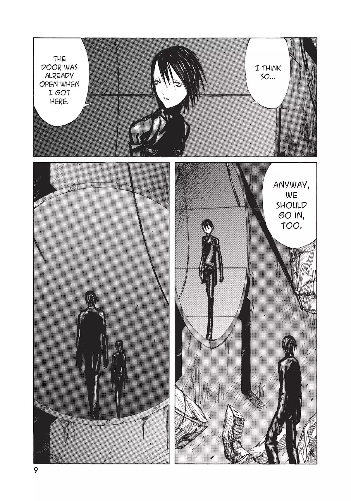 Blame! Chapter 21 page 10 - Chapter 21: Vol.3 LOG.21: The Hybrid
