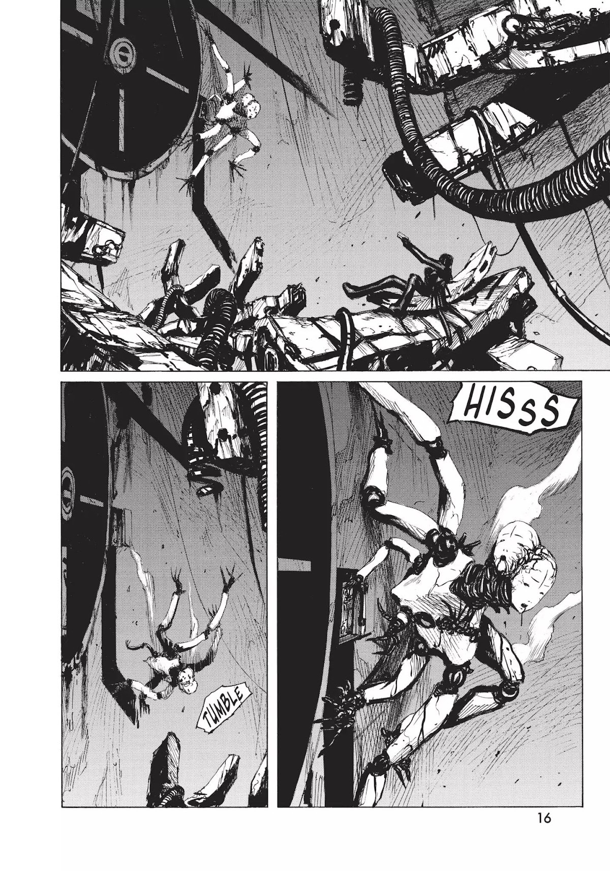 Blame! Chapter 21 page 17 - Chapter 21: Vol.3 LOG.21: The Hybrid