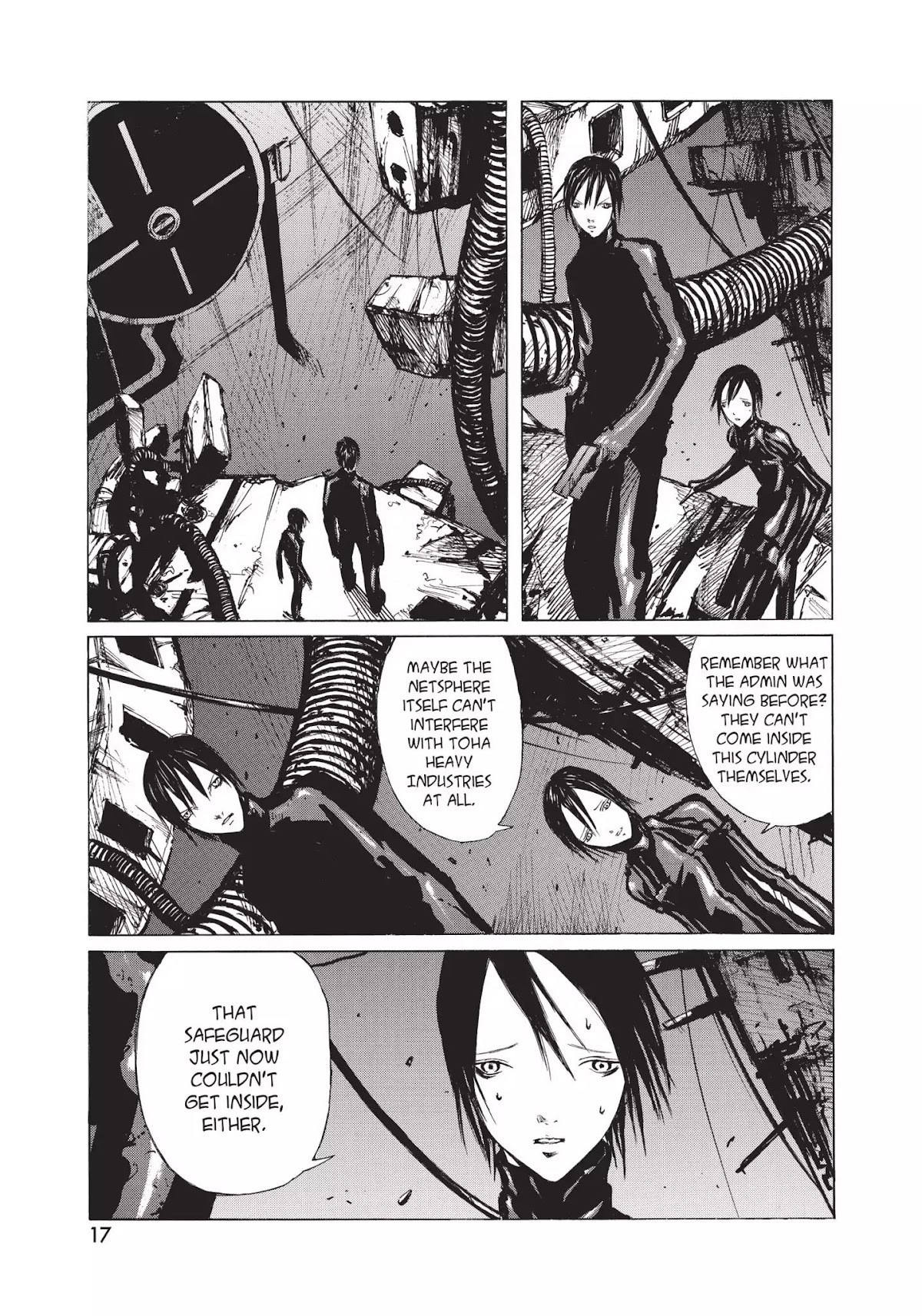 Blame! Chapter 21 page 18 - Chapter 21: Vol.3 LOG.21: The Hybrid