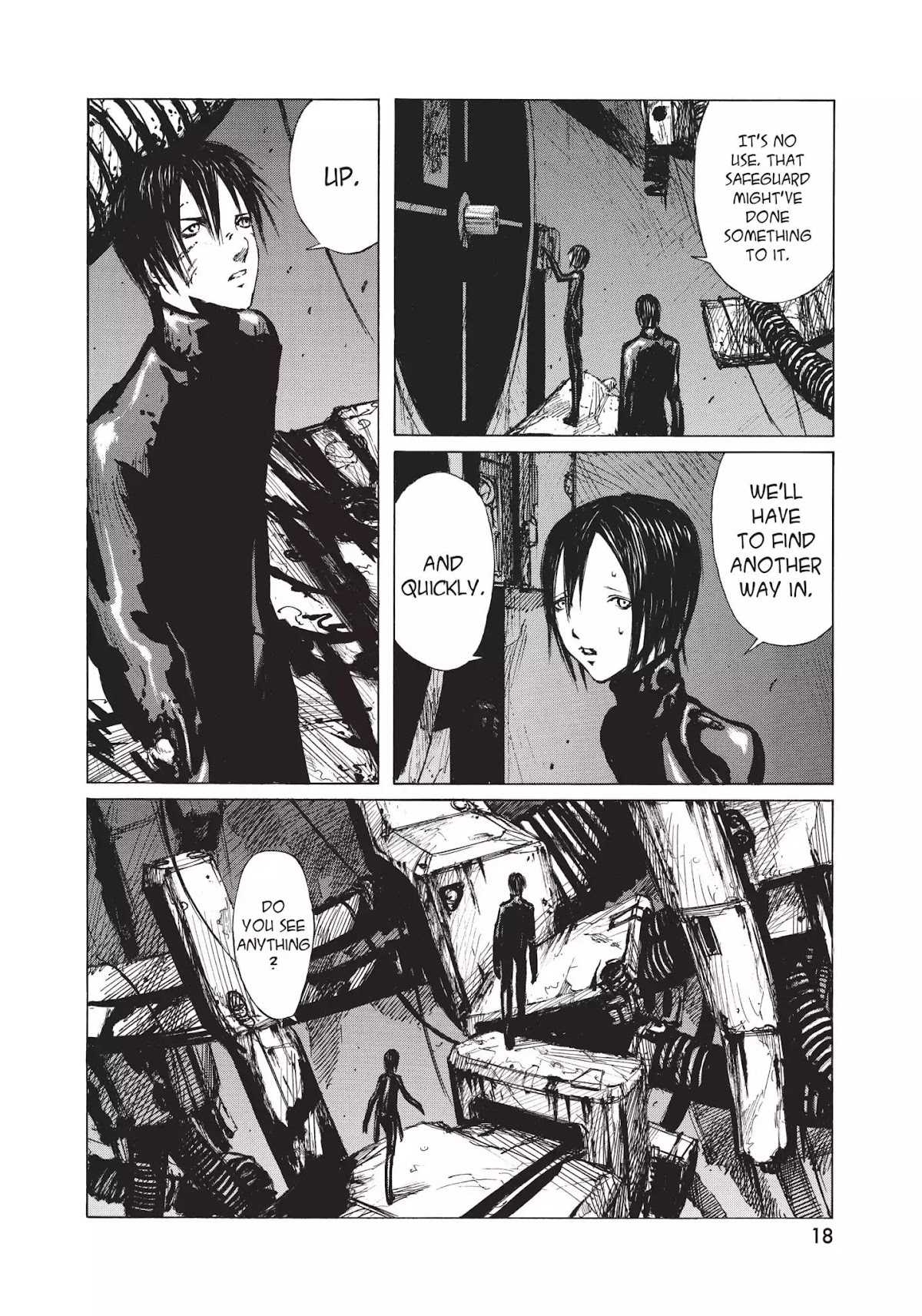 Blame! Chapter 21 page 19 - Chapter 21: Vol.3 LOG.21: The Hybrid