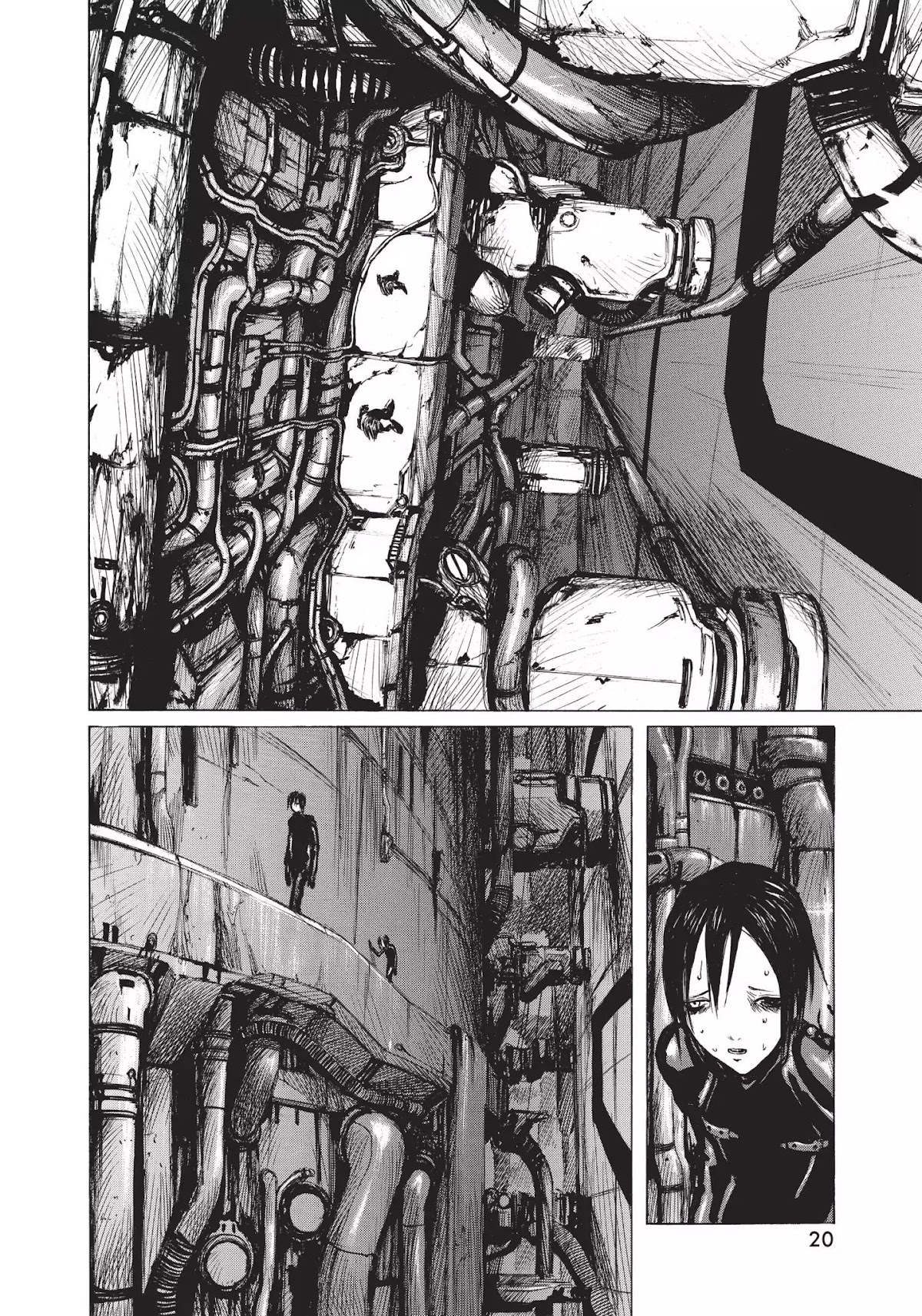 Blame! Chapter 21 page 21 - Chapter 21: Vol.3 LOG.21: The Hybrid