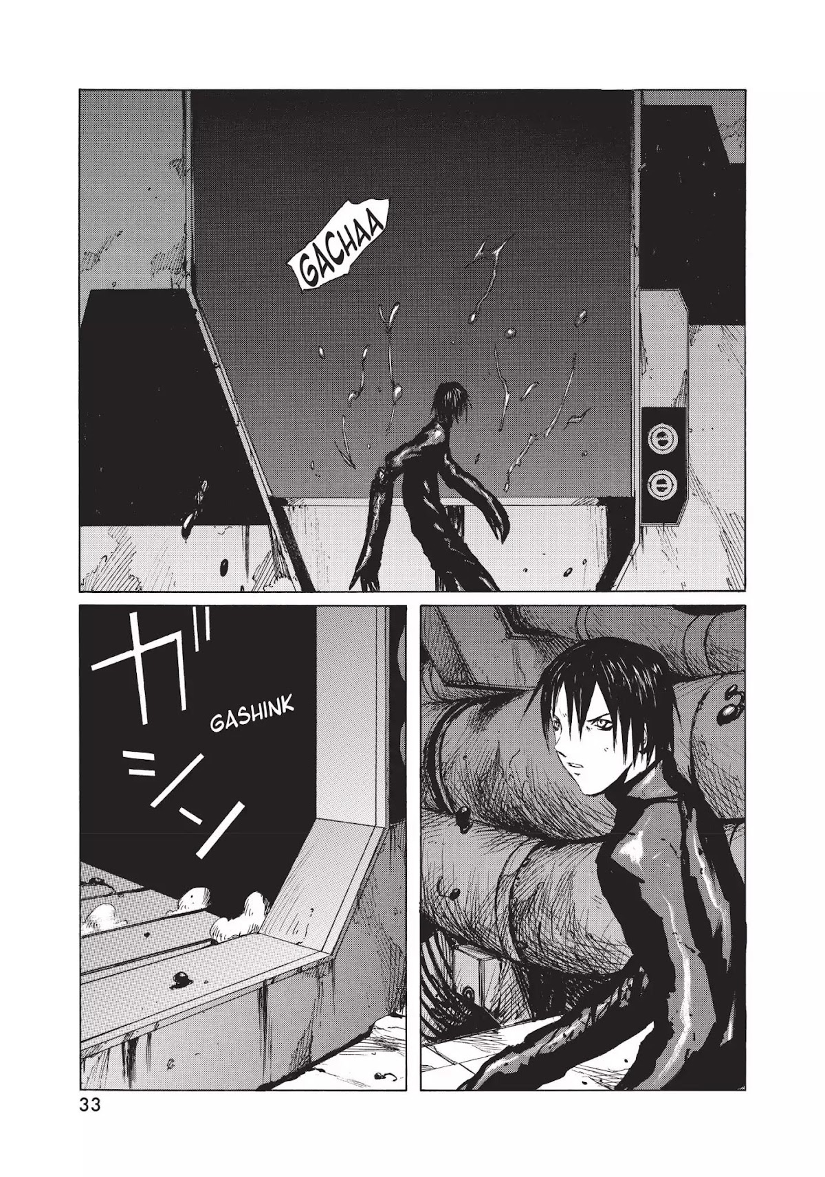 Blame! Chapter 21 page 33 - Chapter 21: Vol.3 LOG.21: The Hybrid