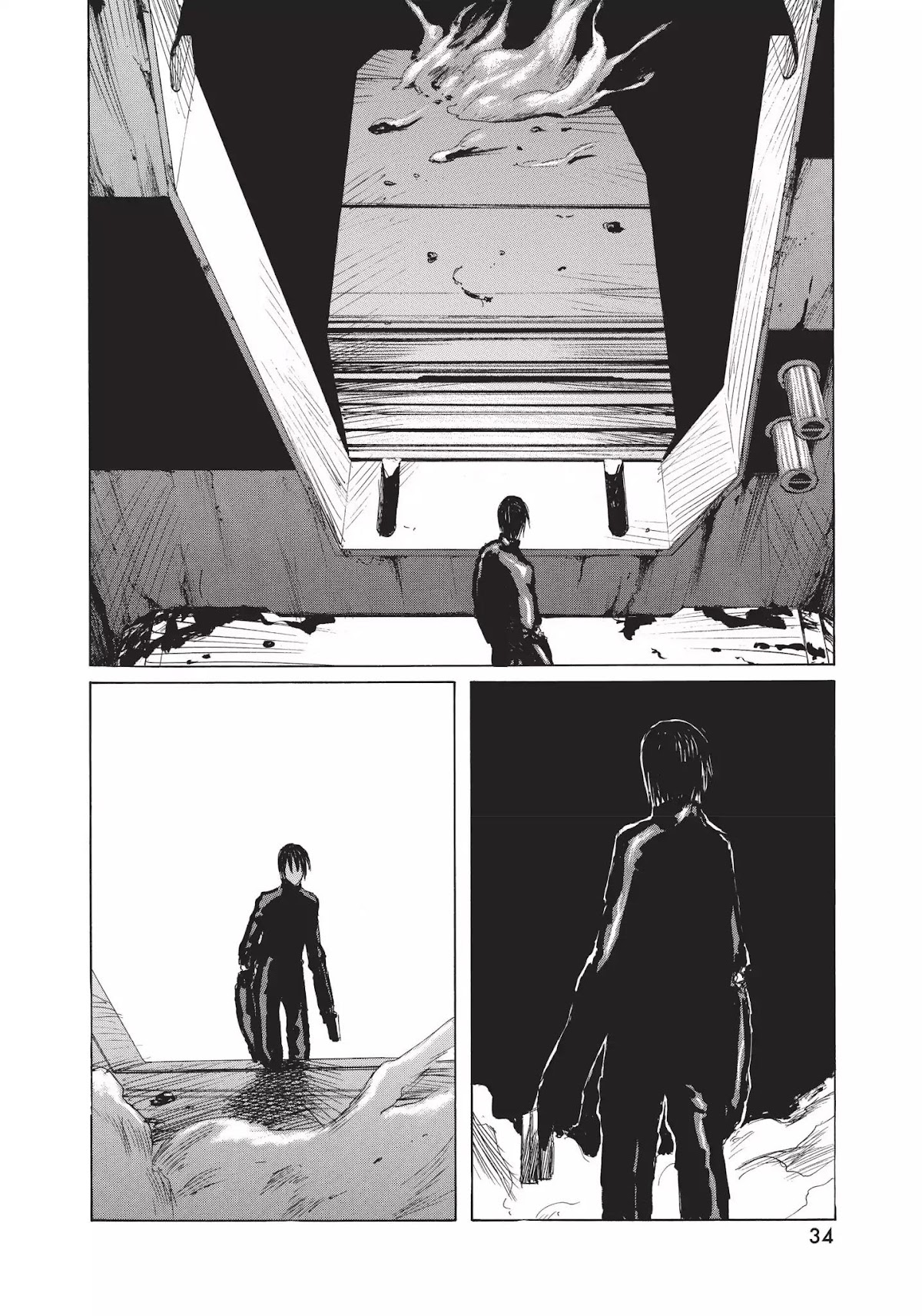 Blame! Chapter 21 page 34 - Chapter 21: Vol.3 LOG.21: The Hybrid