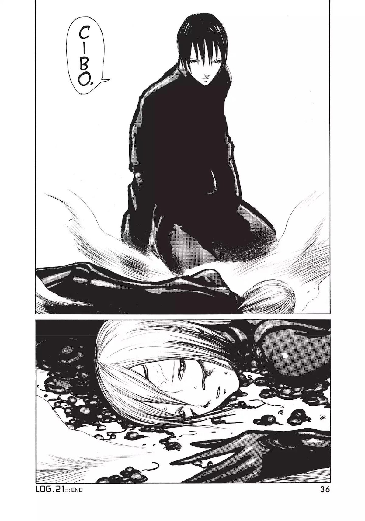 Blame! Chapter 21 page 36 - Chapter 21: Vol.3 LOG.21: The Hybrid