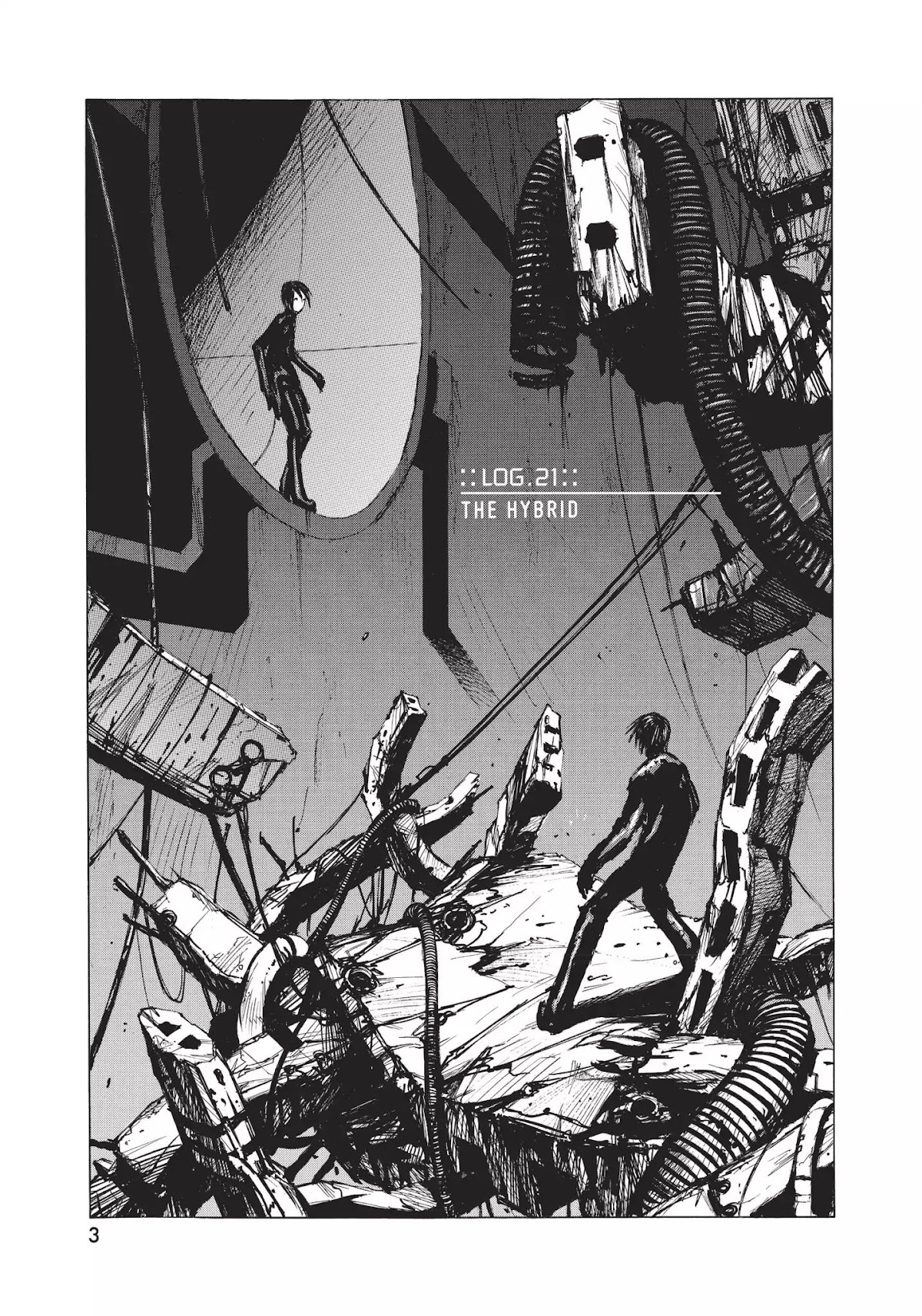 Blame! Chapter 21 page 4 - Chapter 21: Vol.3 LOG.21: The Hybrid