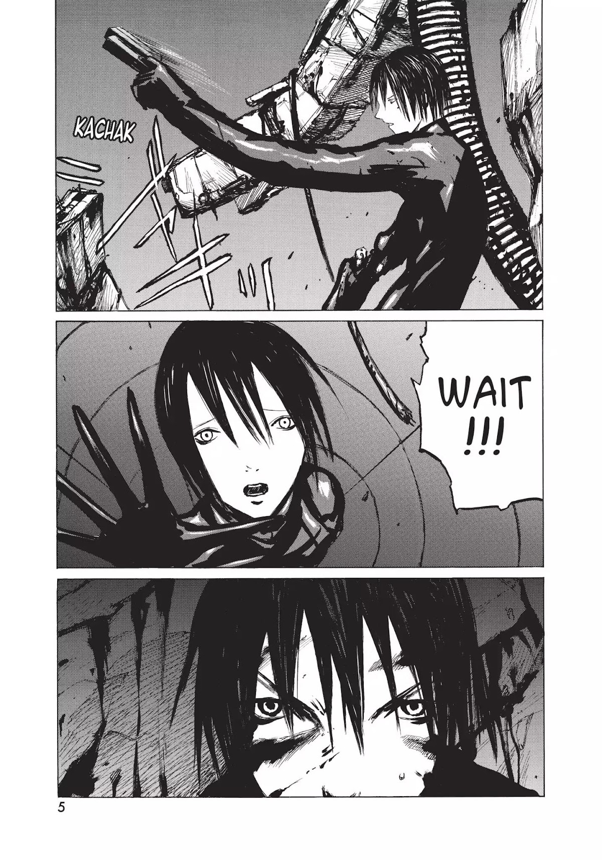 Blame! Chapter 21 page 6 - Chapter 21: Vol.3 LOG.21: The Hybrid