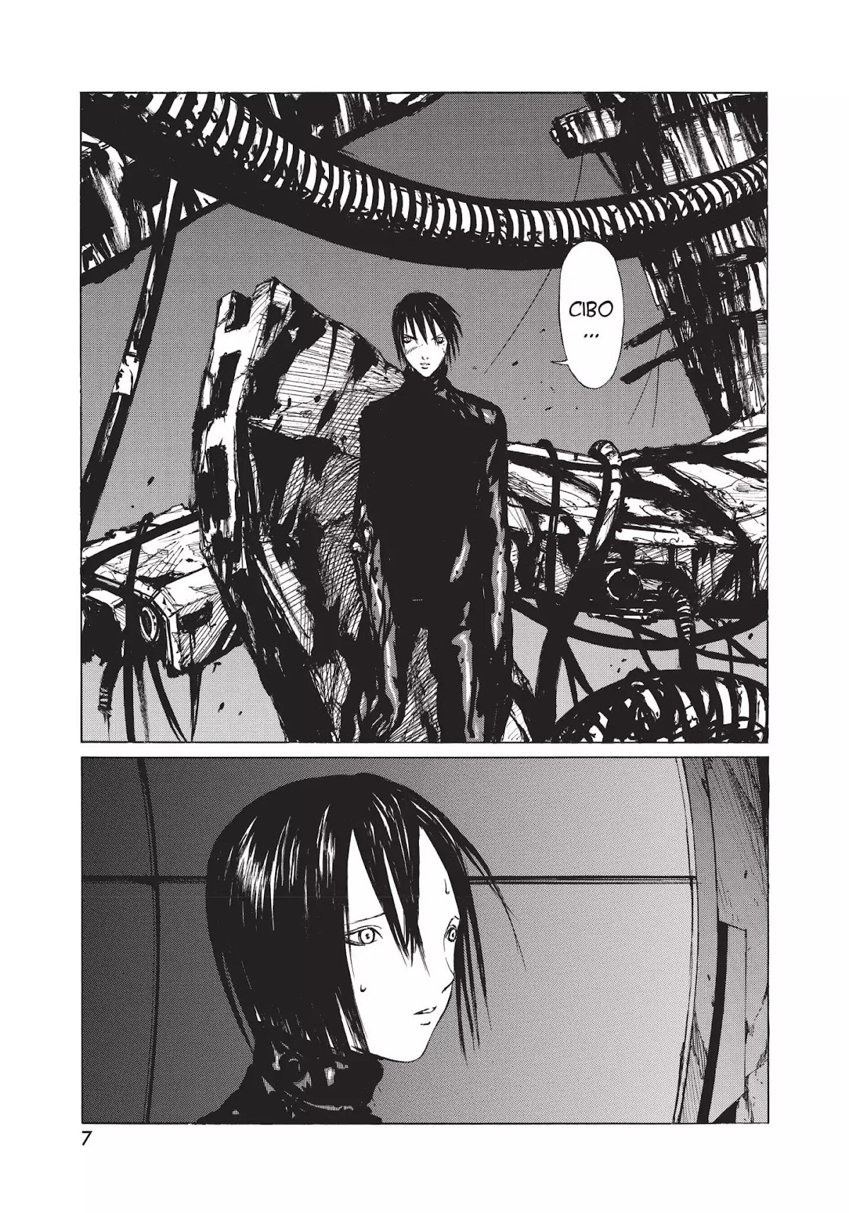 Blame! Chapter 21 page 8 - Chapter 21: Vol.3 LOG.21: The Hybrid