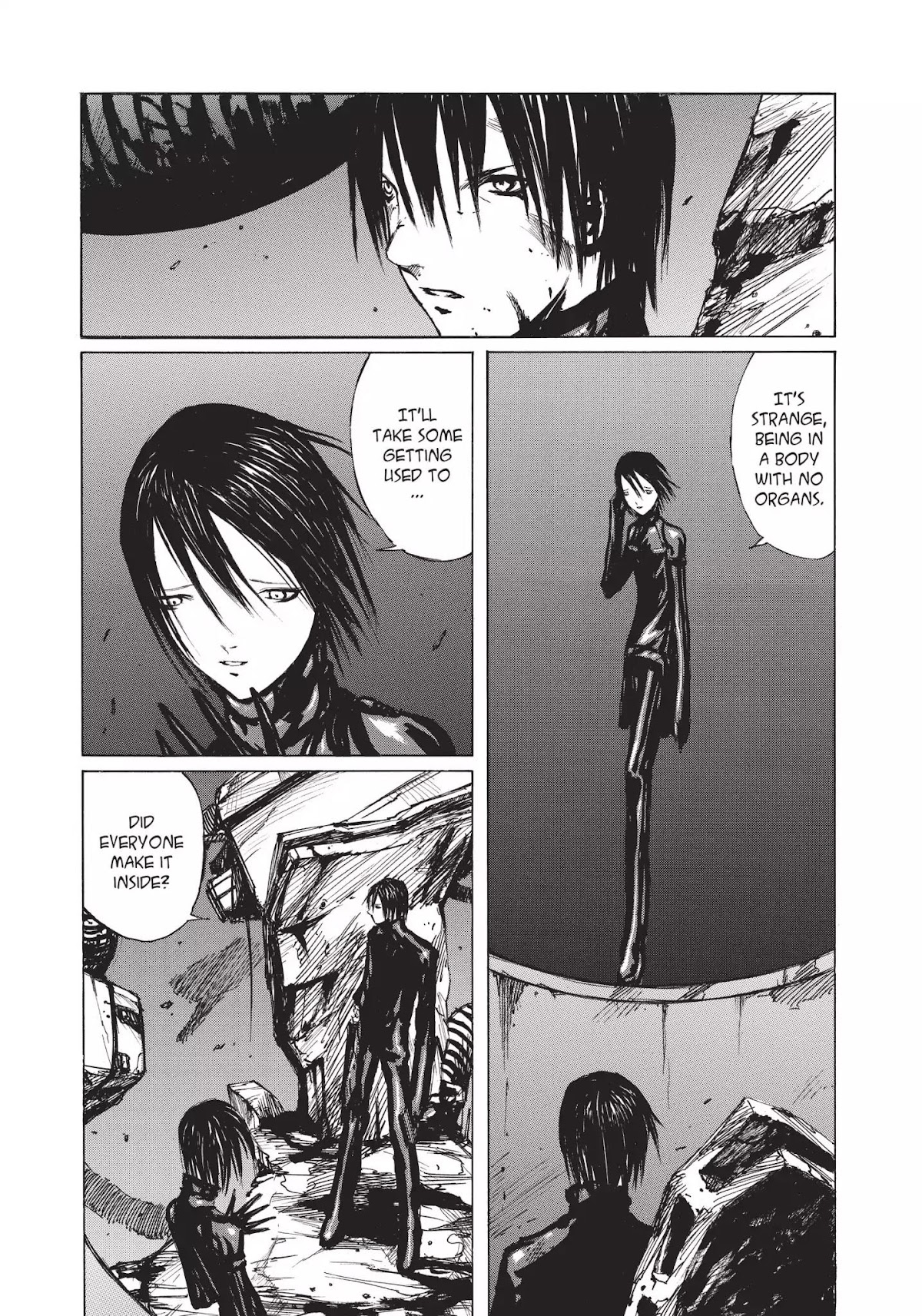 Blame! Chapter 21 page 9 - Chapter 21: Vol.3 LOG.21: The Hybrid