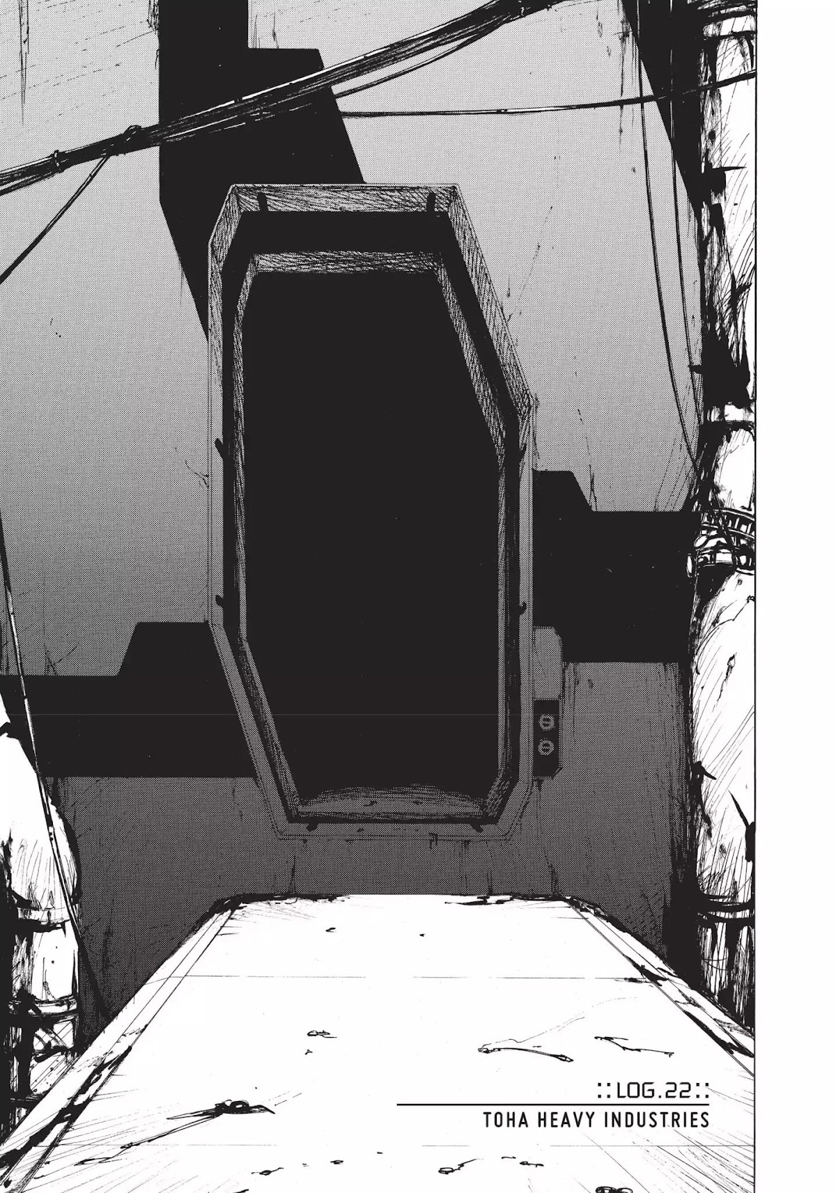 Blame! Chapter 22 page 1 - Chapter 22: Vol.3 LOG.22: Toha Heavy Industries