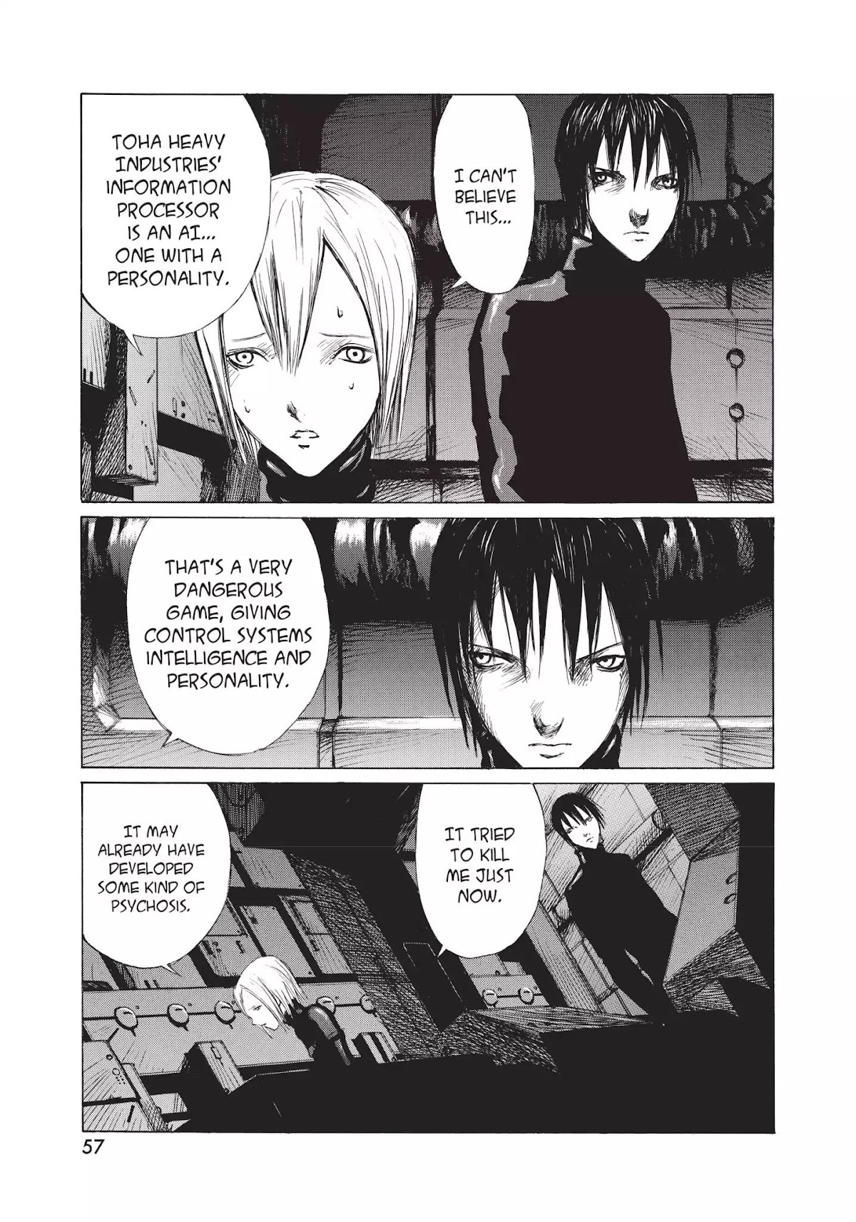 Blame! Chapter 22 page 21 - Chapter 22: Vol.3 LOG.22: Toha Heavy Industries