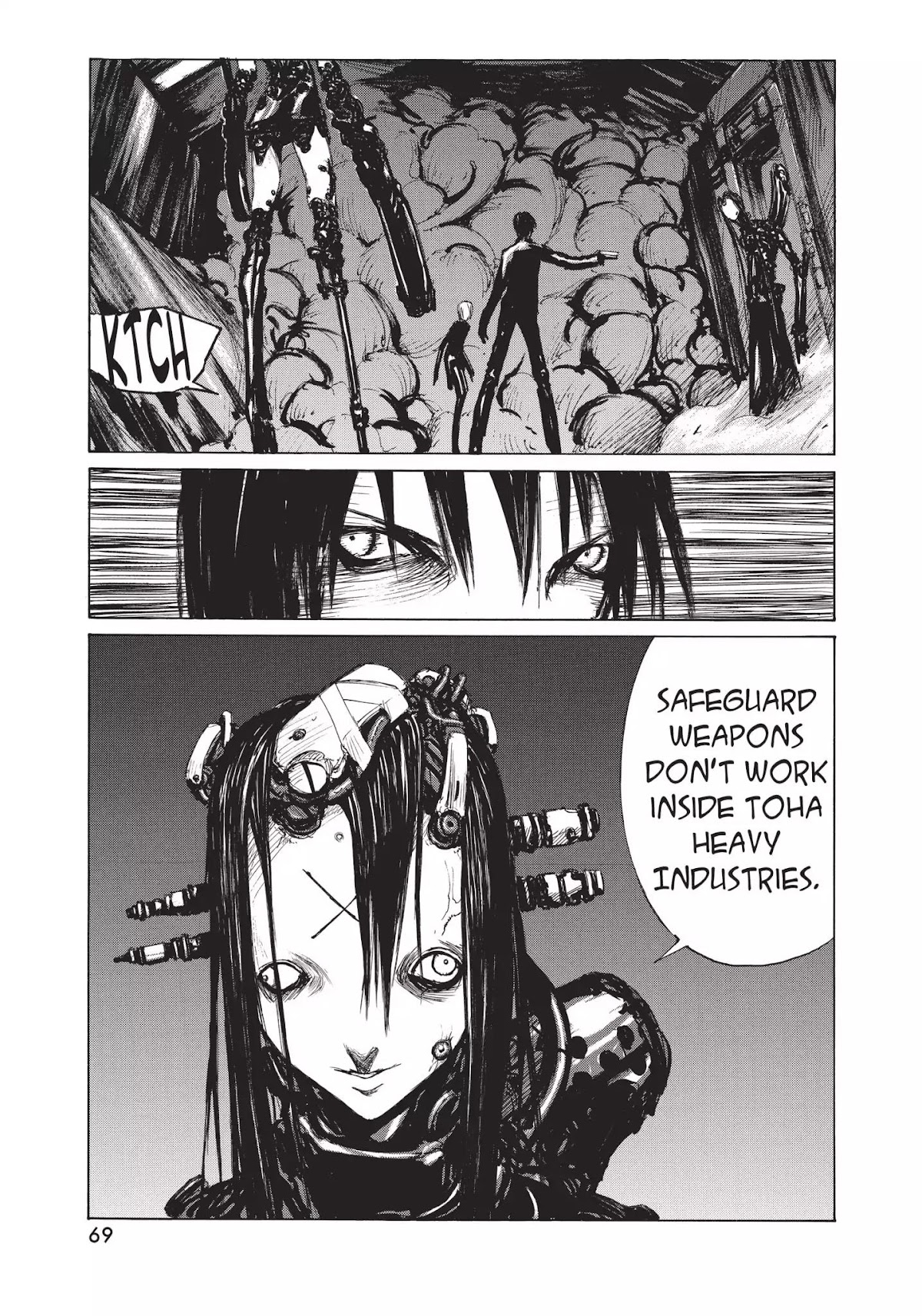 Blame! Chapter 22 page 33 - Chapter 22: Vol.3 LOG.22: Toha Heavy Industries