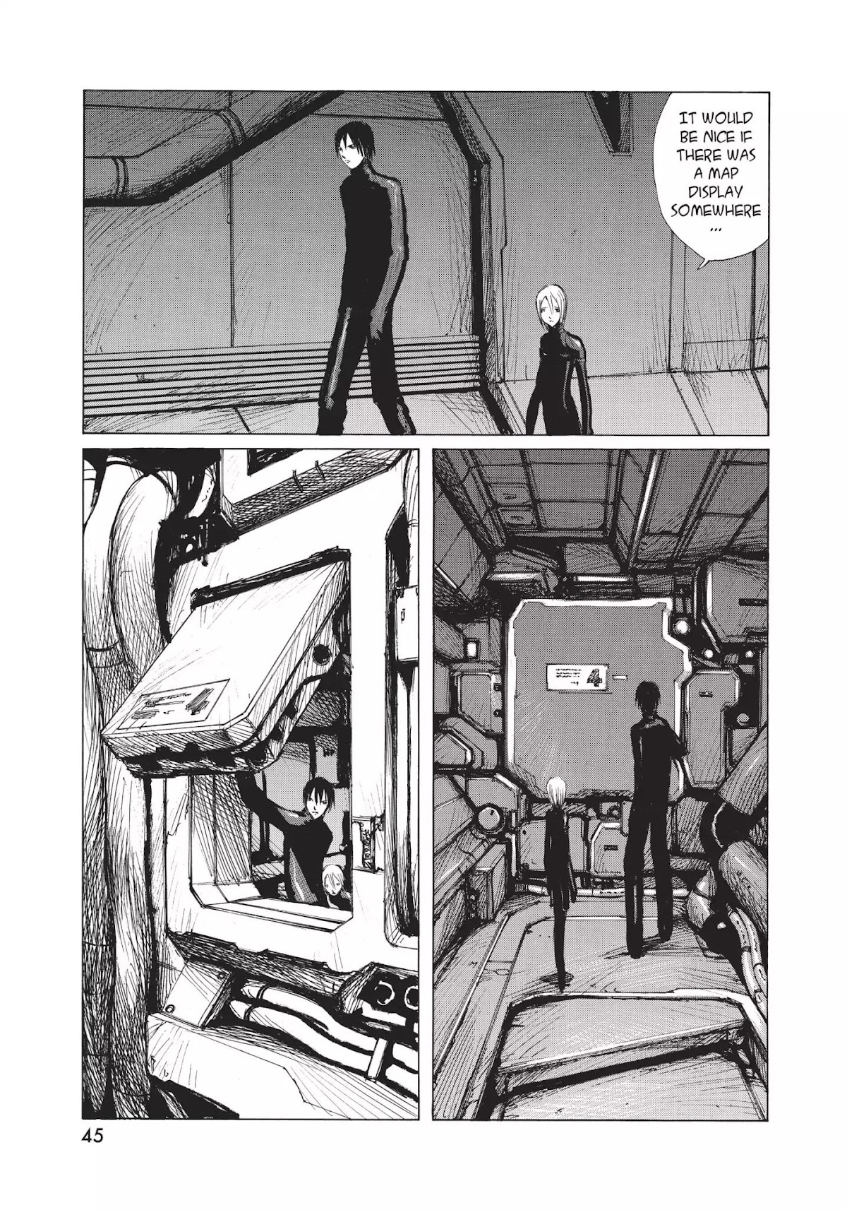 Blame! Chapter 22 page 9 - Chapter 22: Vol.3 LOG.22: Toha Heavy Industries