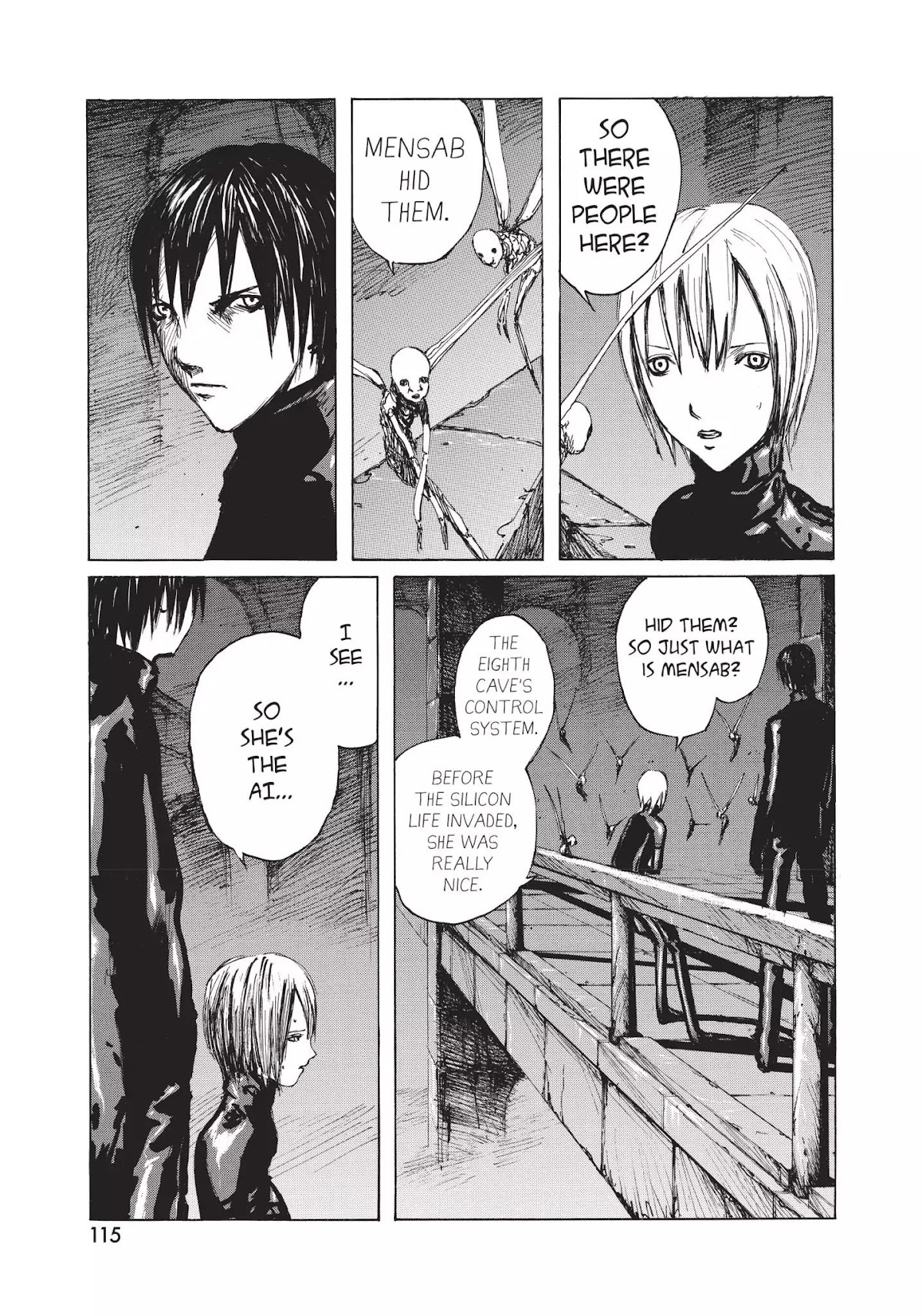 Blame! Chapter 24 page 10 - Chapter 24: Vol.3 LOG.24: The Eighth Cave
