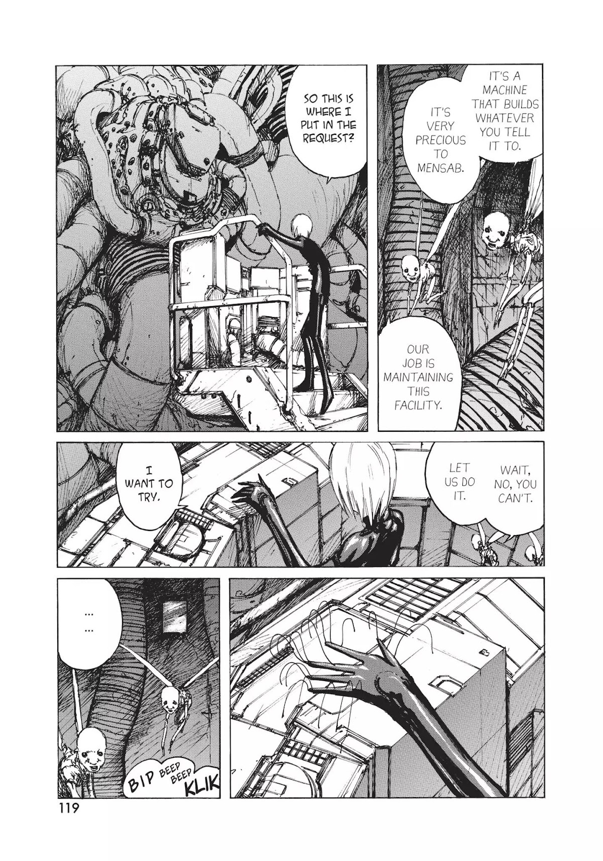 Blame! Chapter 24 page 14 - Chapter 24: Vol.3 LOG.24: The Eighth Cave